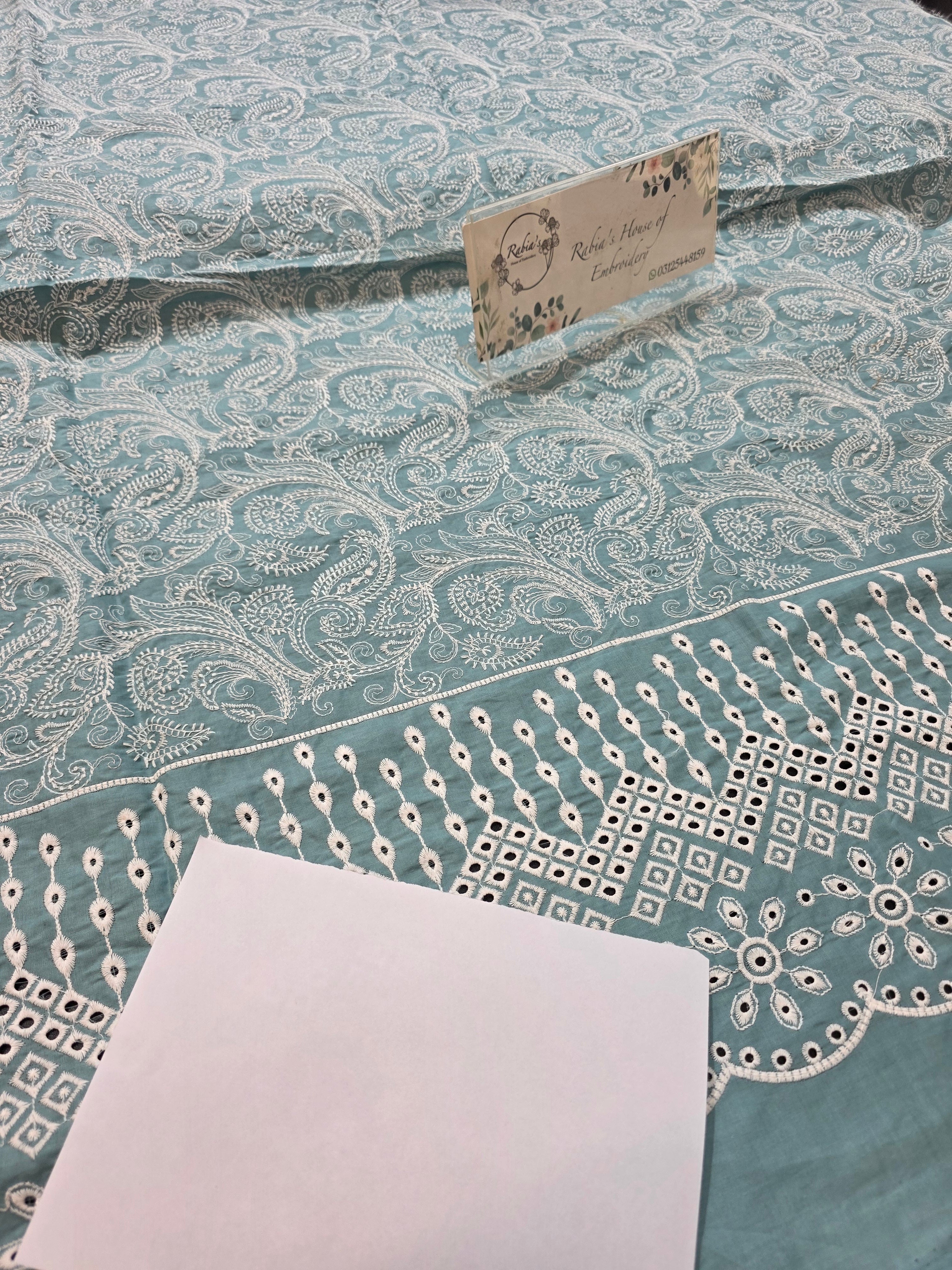 Lawn 4pc with chiffon duppatta