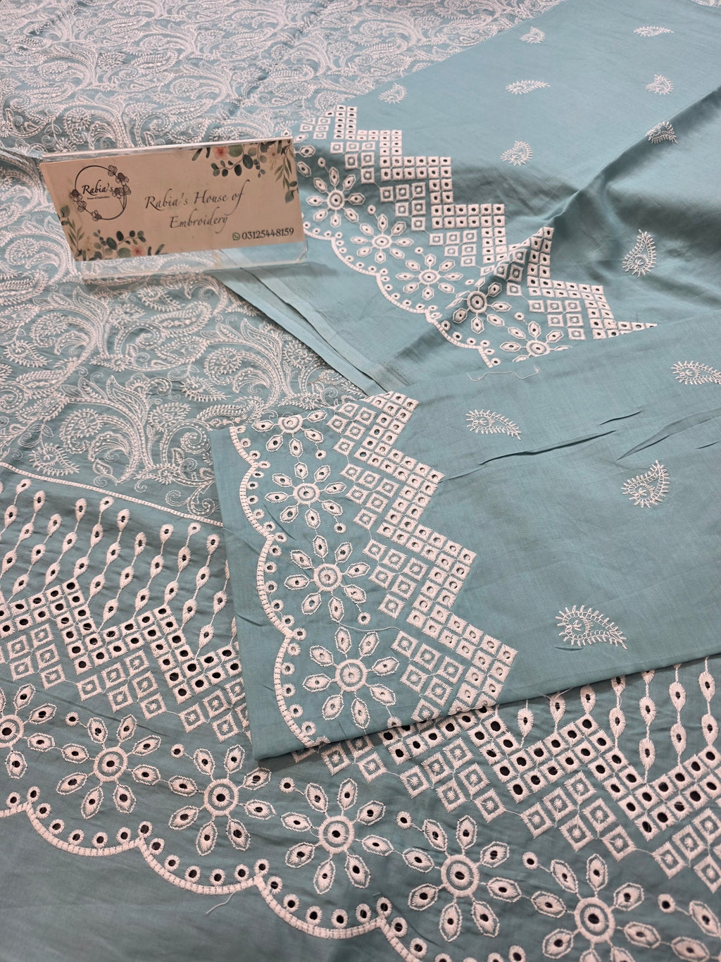 Lawn 4pc with chiffon duppatta