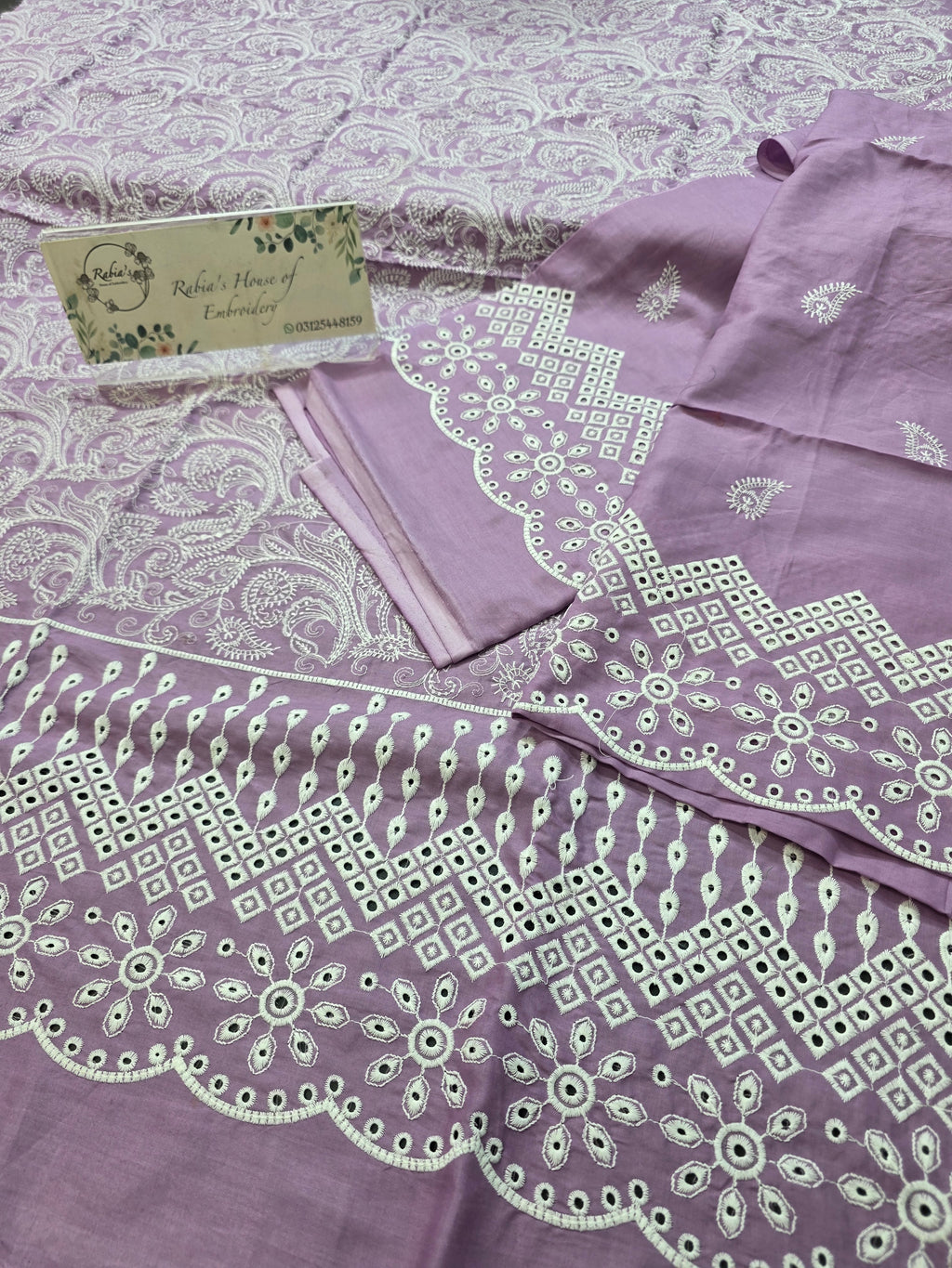 Lawn 4pc with chiffon duppatta