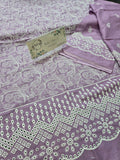 Lawn 4pc with chiffon duppatta