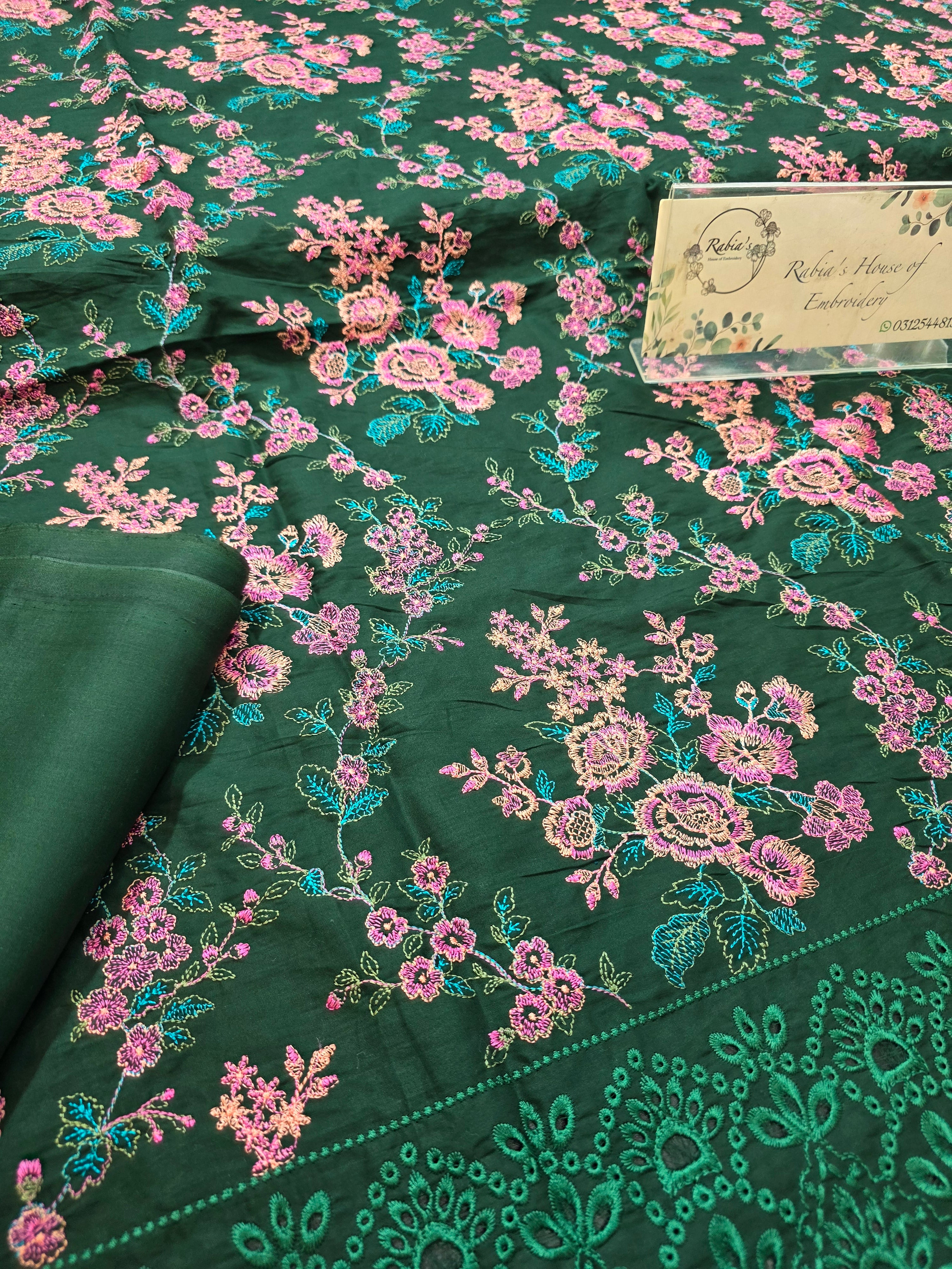 Lawn 4pc with chiffon duppatta