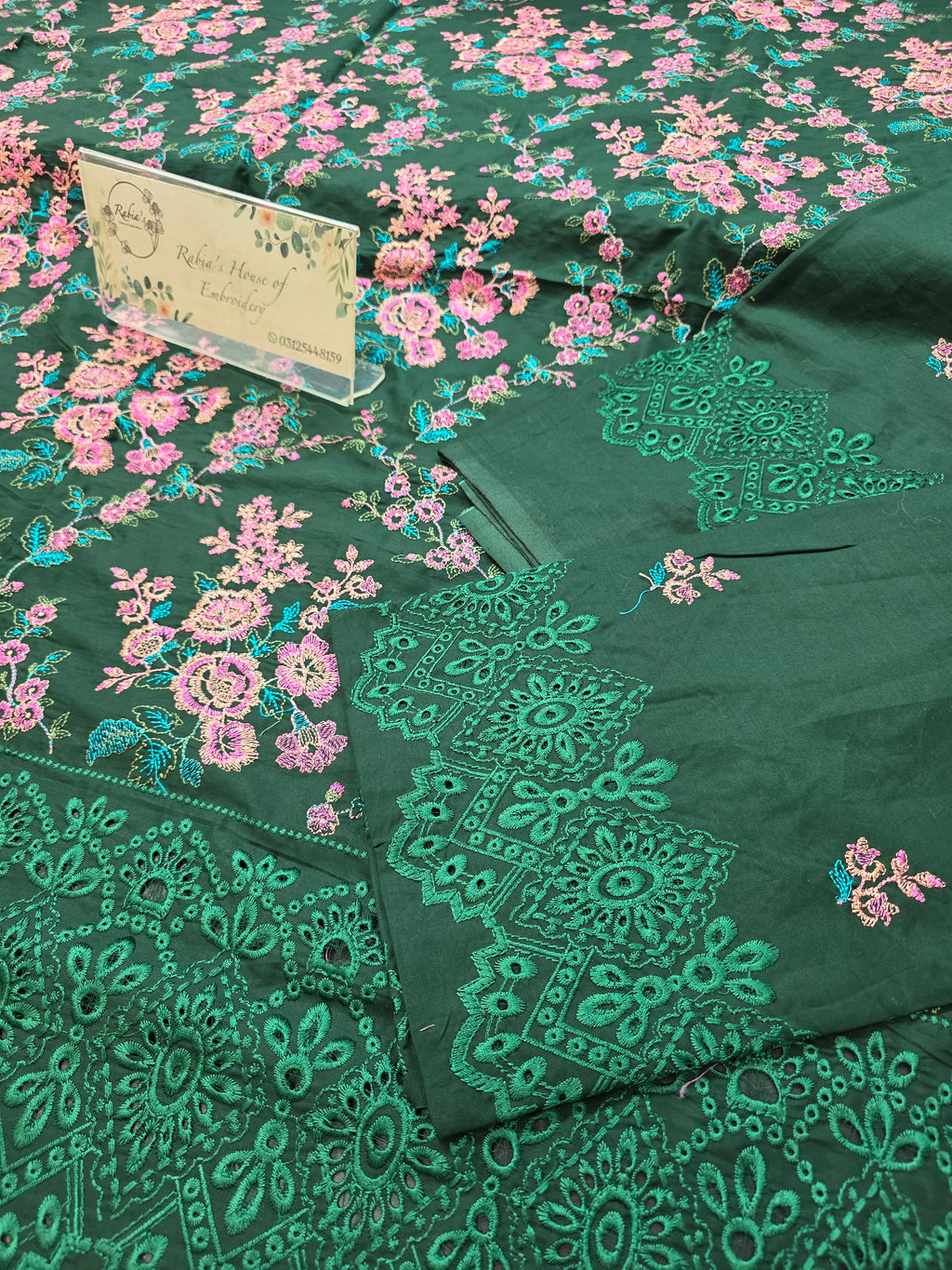 Lawn 4pc with chiffon duppatta