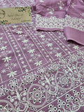 Lawn 4pc with chiffon duppatta