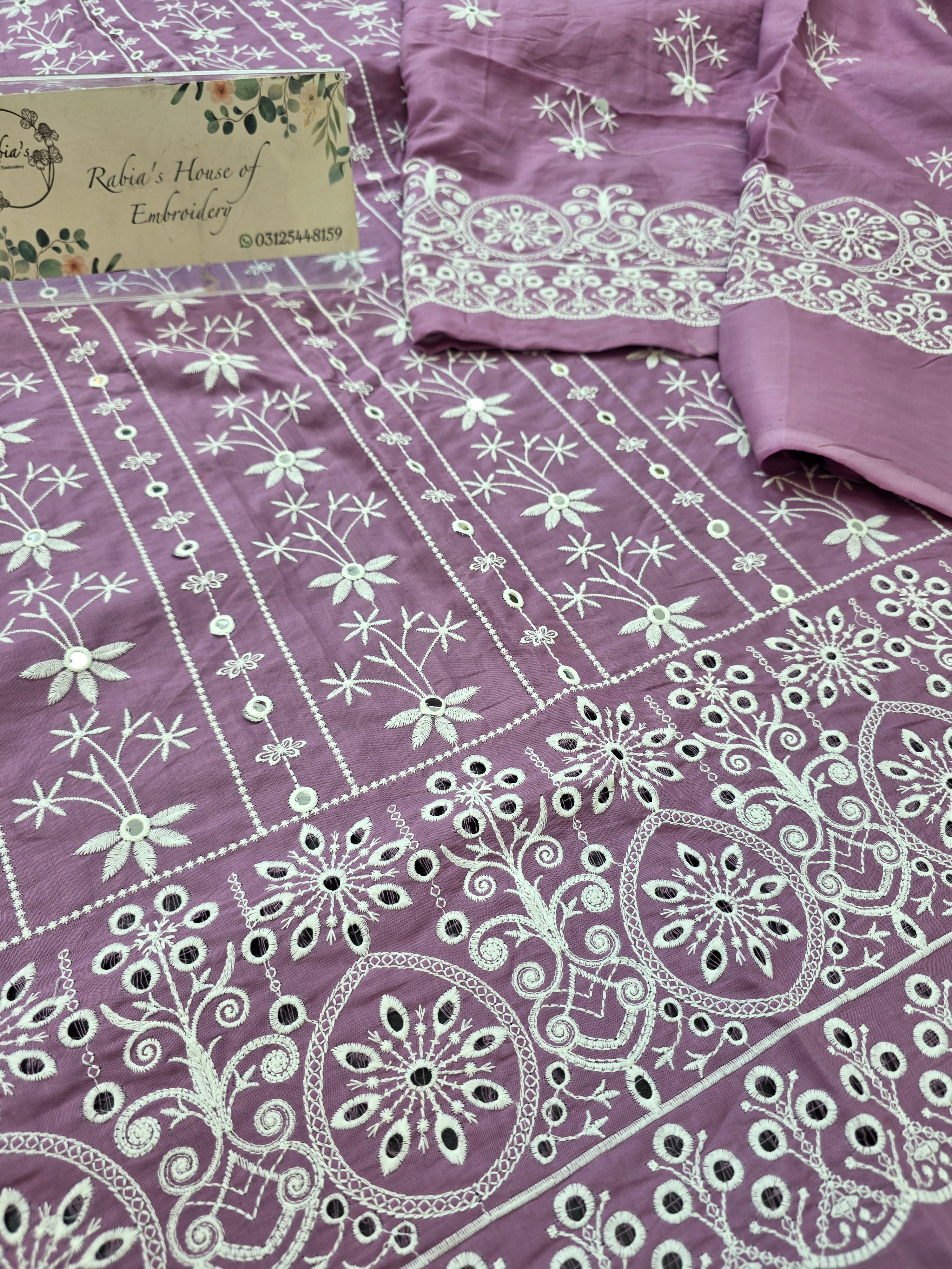 Lawn 4pc with chiffon duppatta