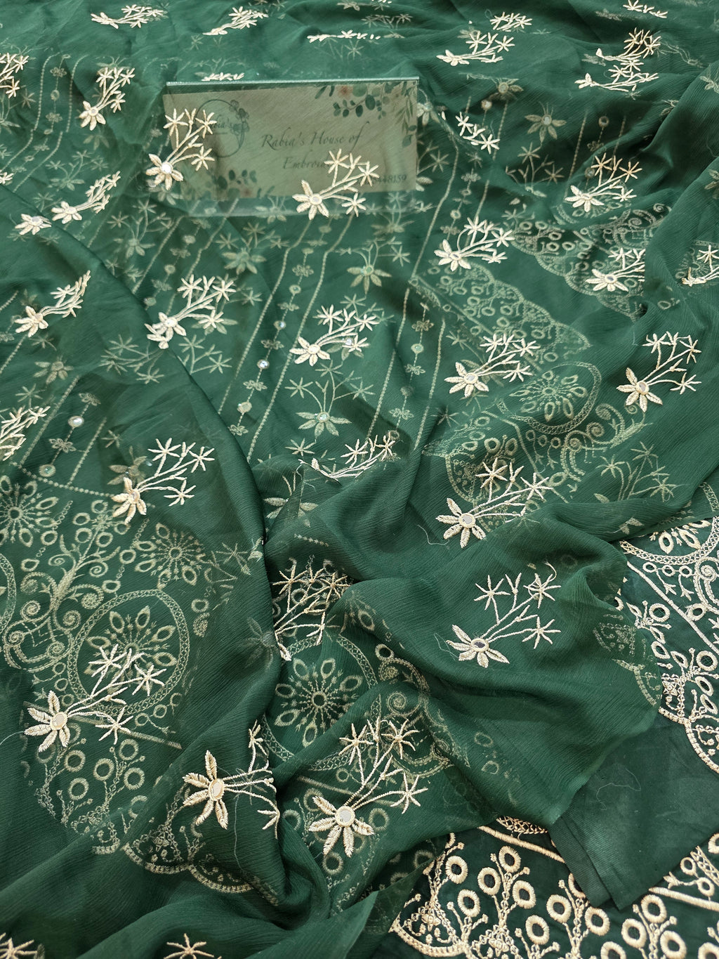Lawn 4pc with chiffon duppatta