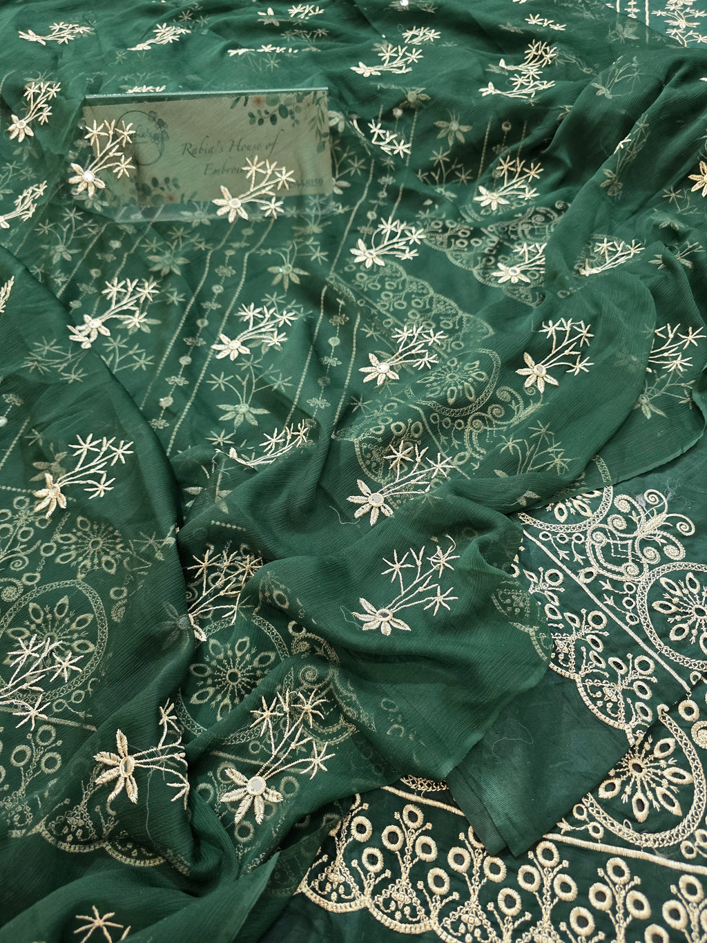 Lawn 4pc with chiffon duppatta