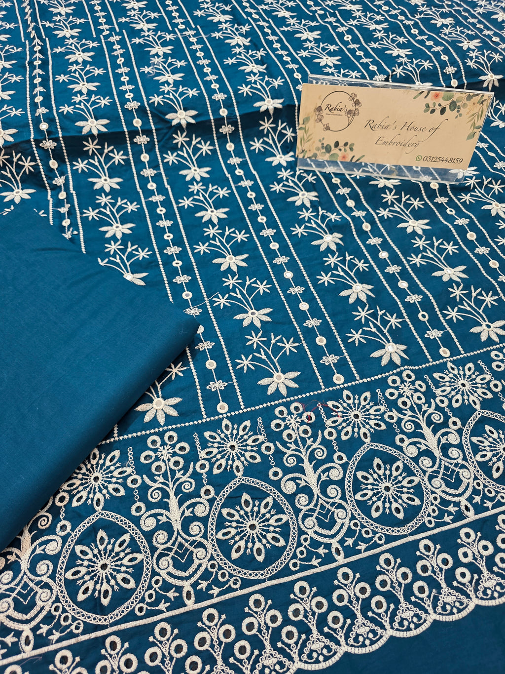Lawn 4pc with chiffon duppatta