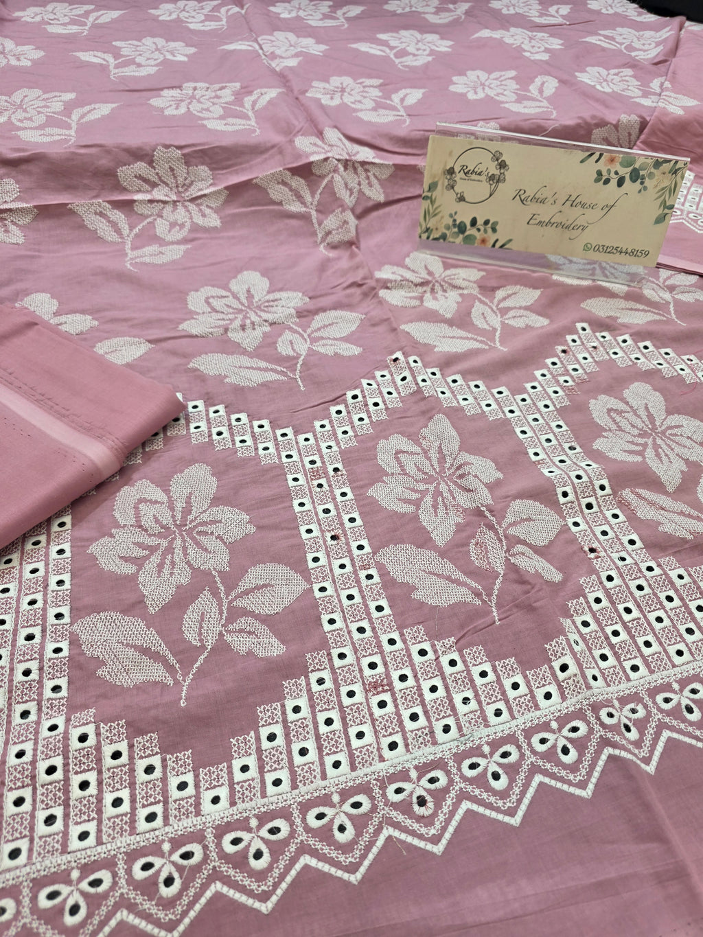 Lawn 4pc with chiffon duppatta