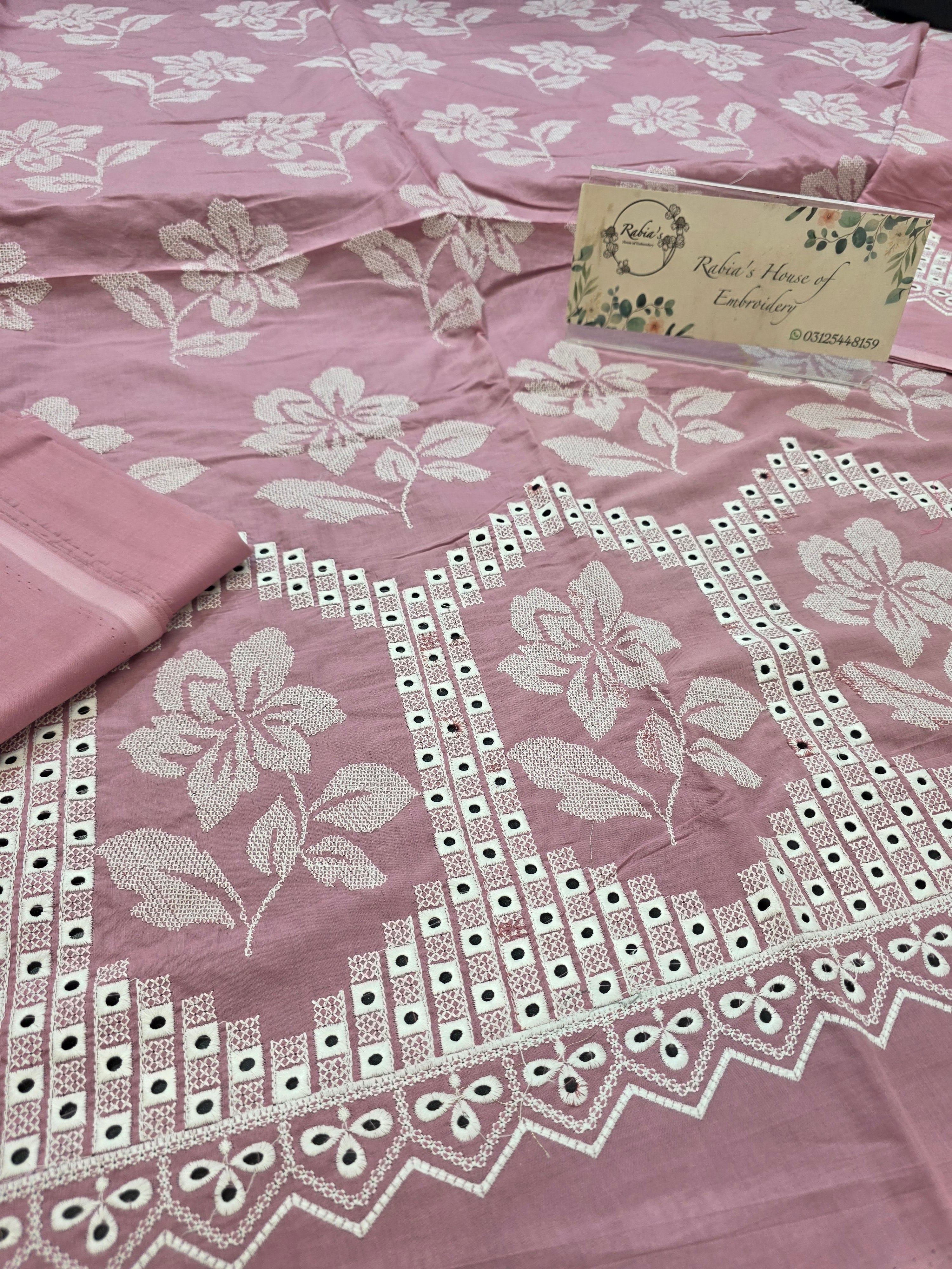 Lawn 4pc with chiffon duppatta