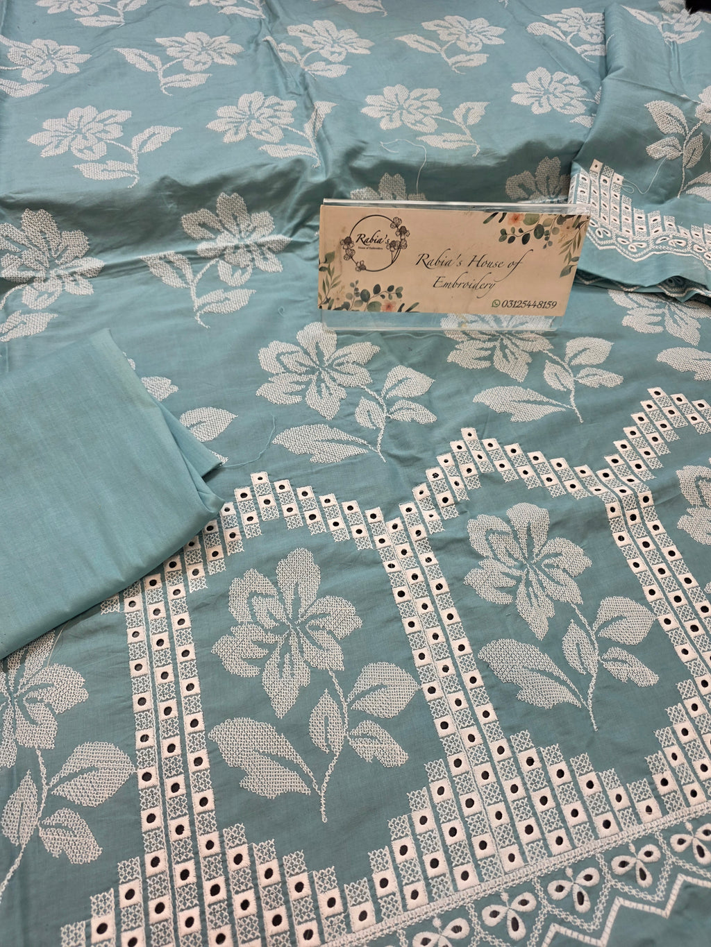 Lawn 4pc with chiffon duppatta