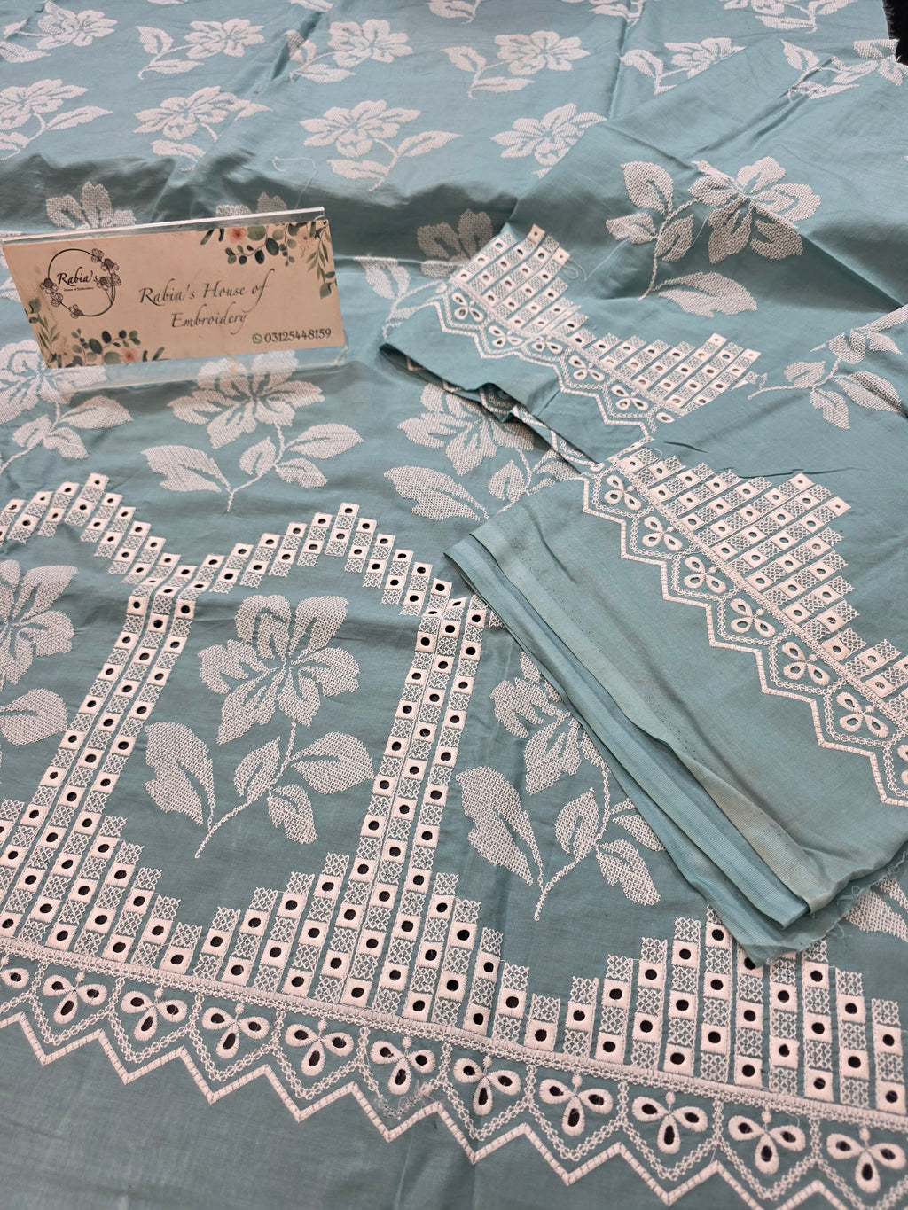 Lawn 4pc with chiffon duppatta