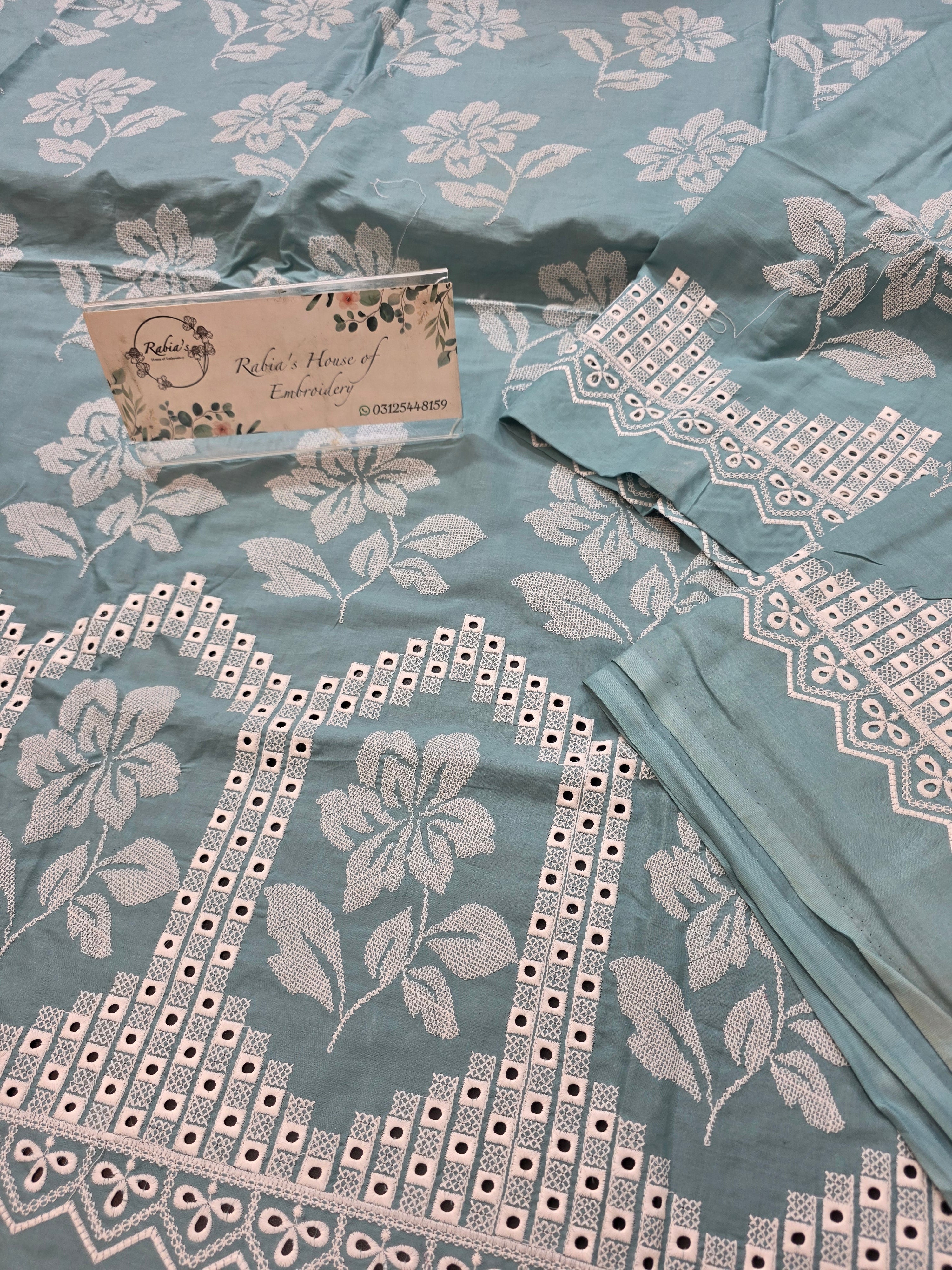 Lawn 4pc with chiffon duppatta