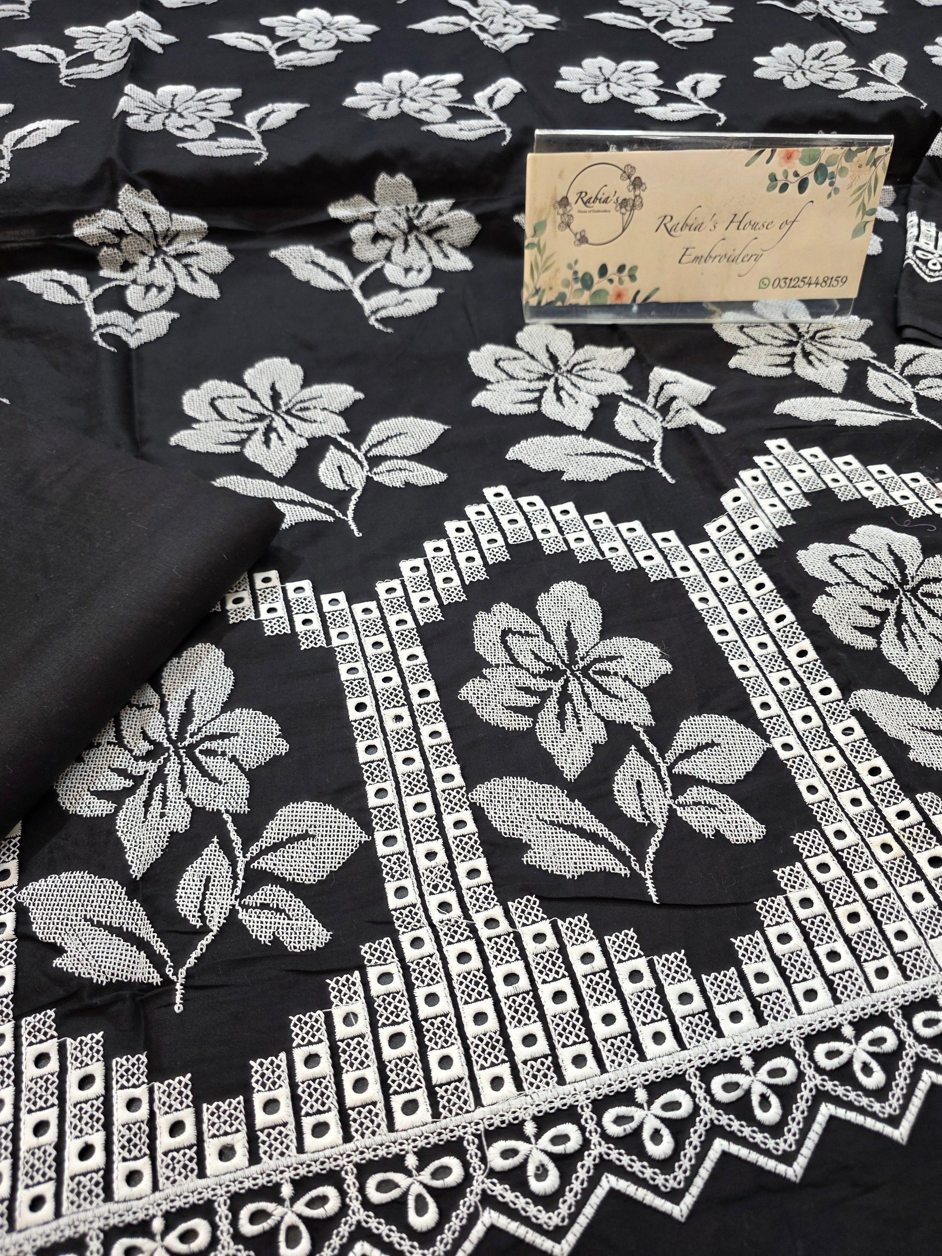 Lawn 4pc with chiffon duppatta