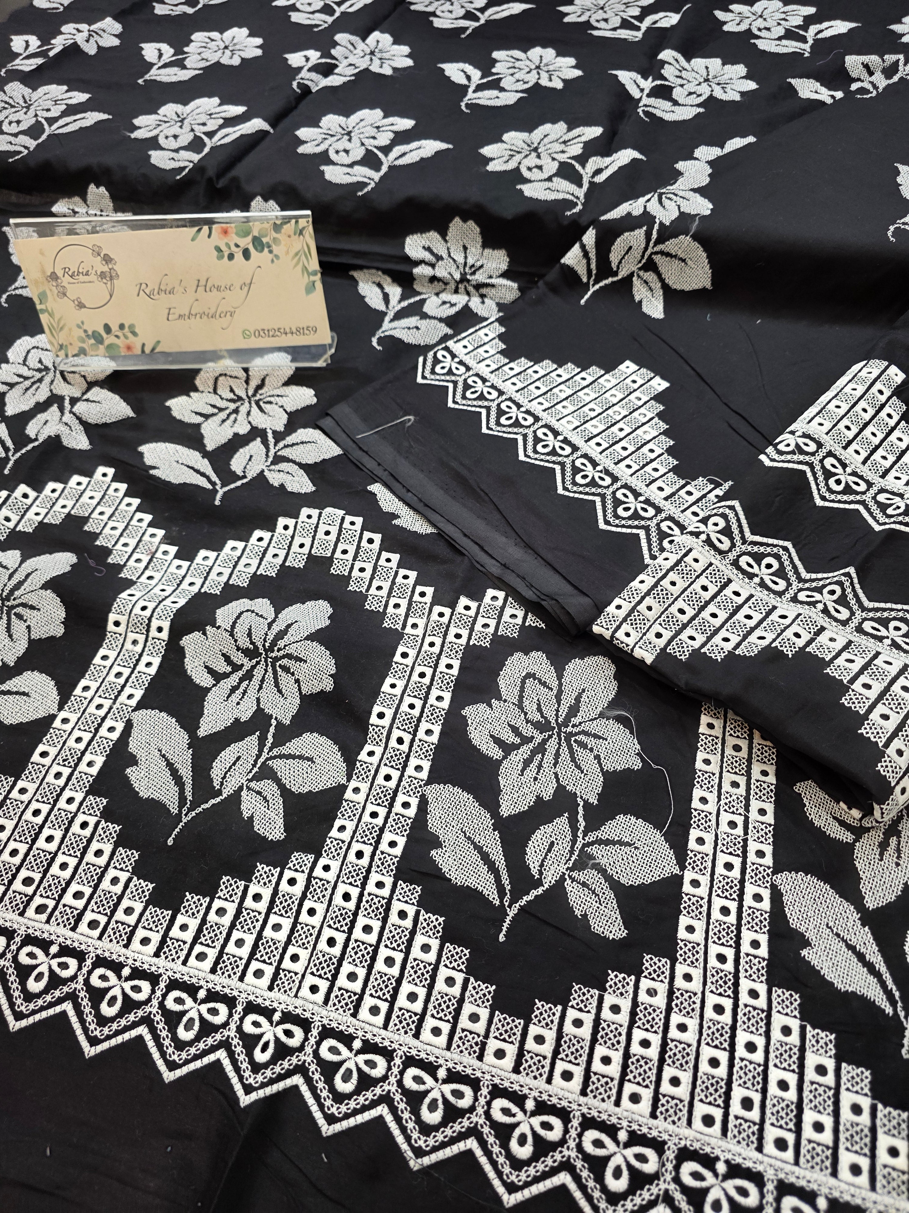 Lawn 4pc with chiffon duppatta