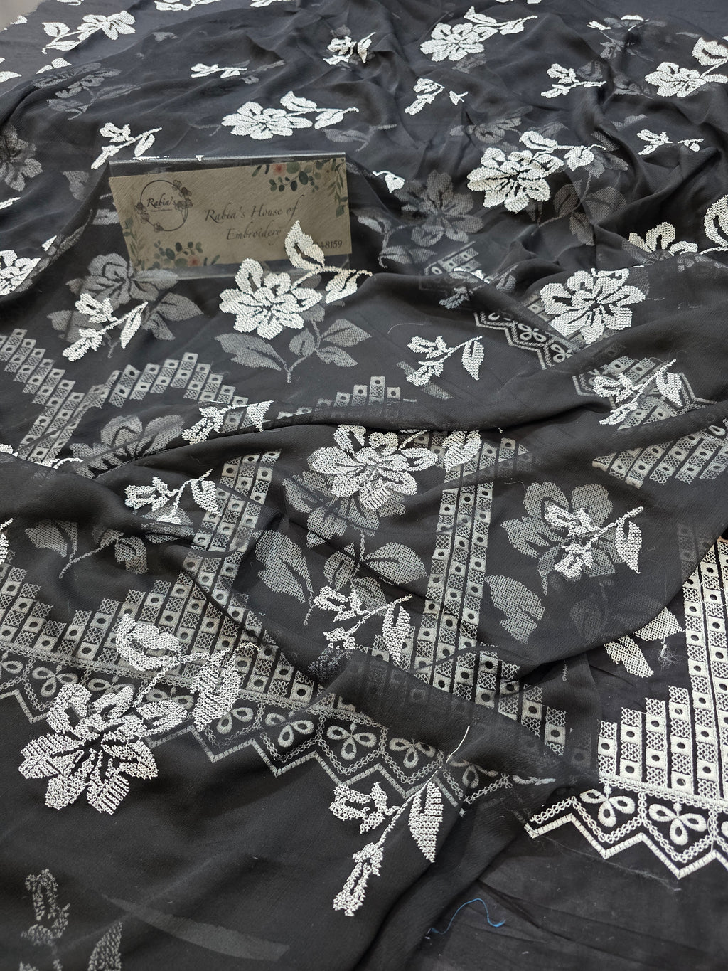 Lawn 4pc with chiffon duppatta
