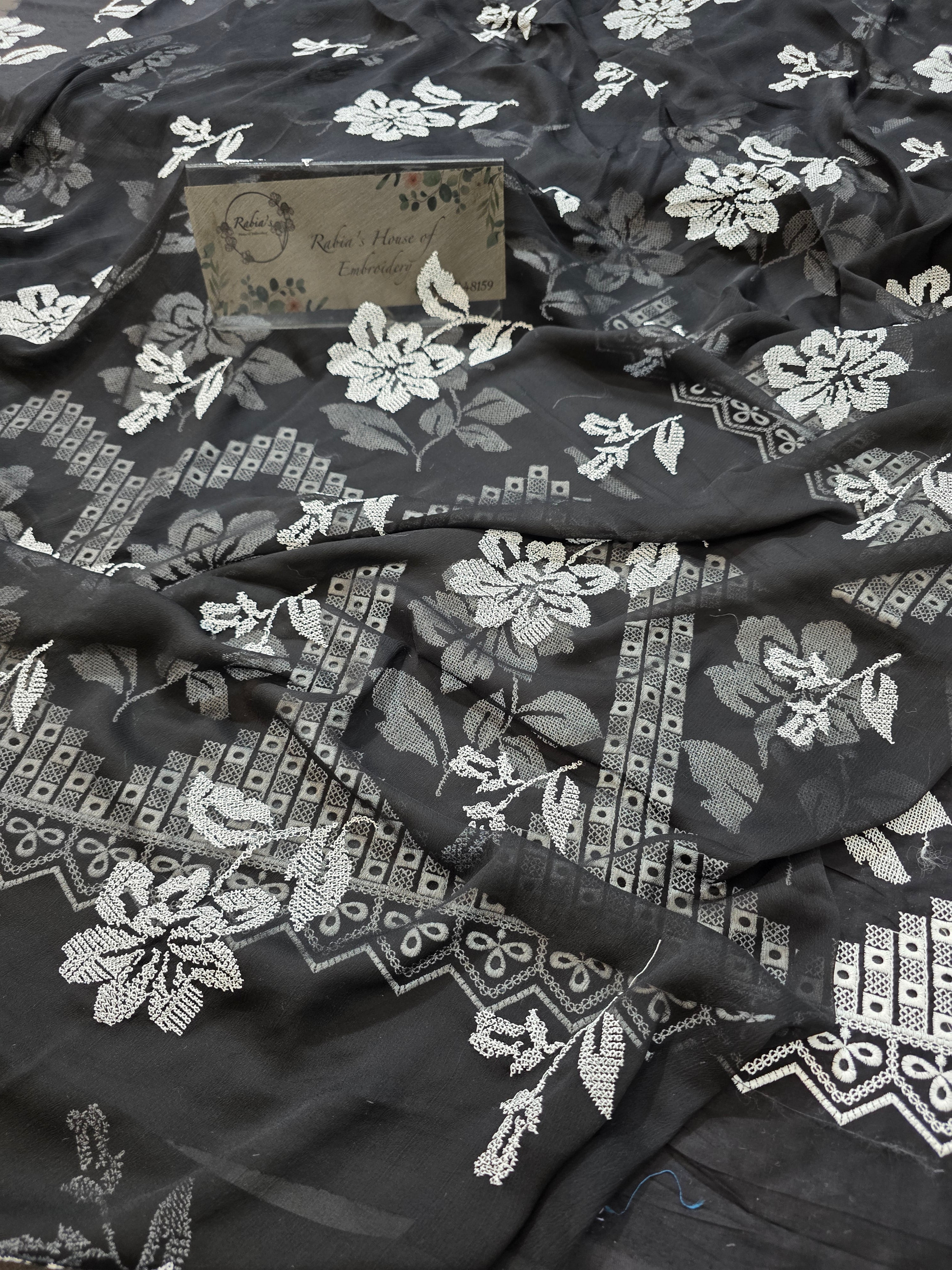 Lawn 4pc with chiffon duppatta