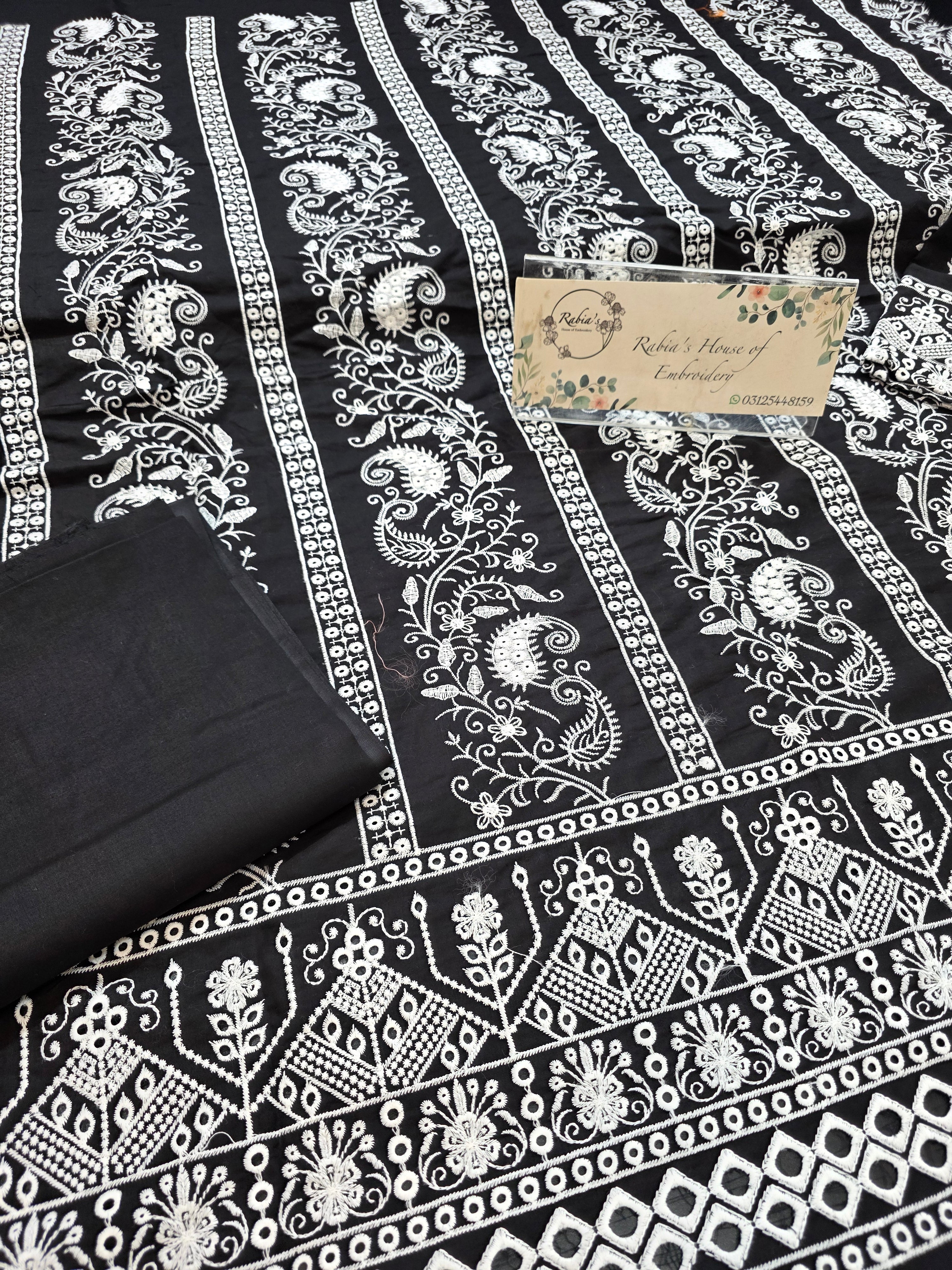 Lawn 4pc with chiffon duppatta