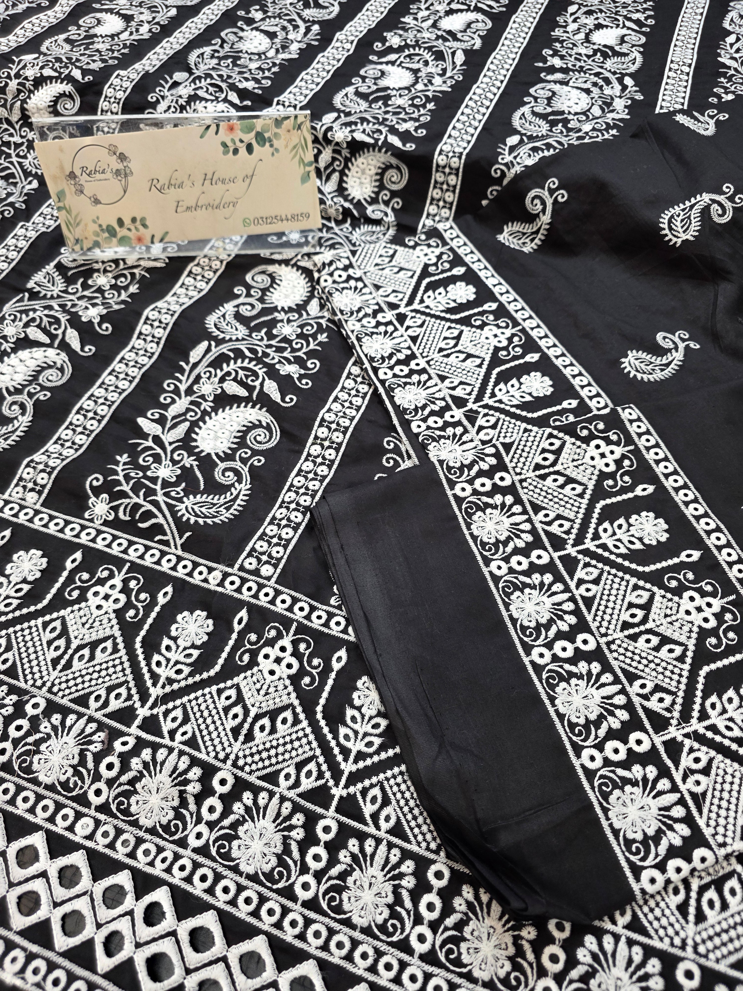 Lawn 4pc with chiffon duppatta