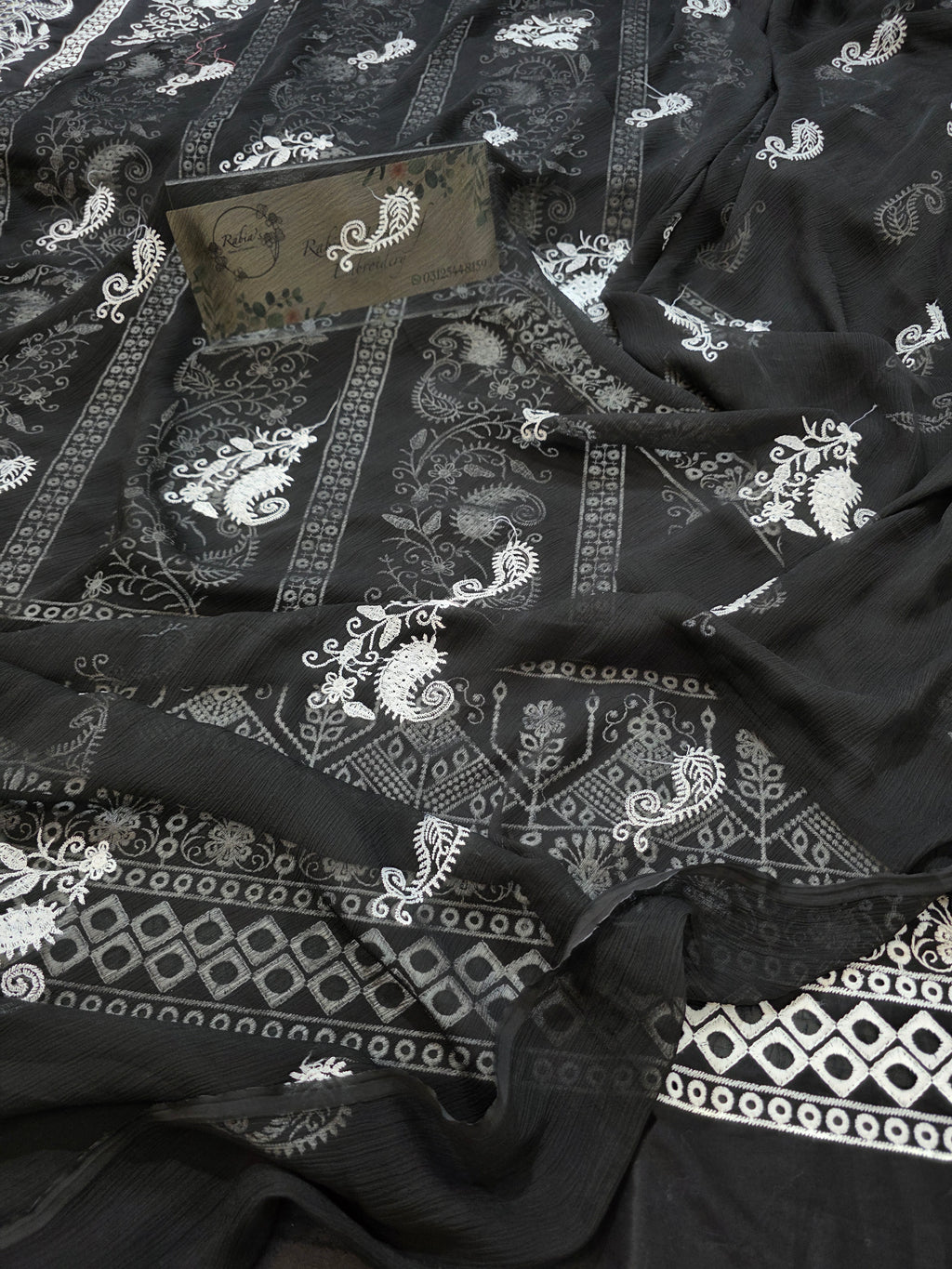 Lawn 4pc with chiffon duppatta