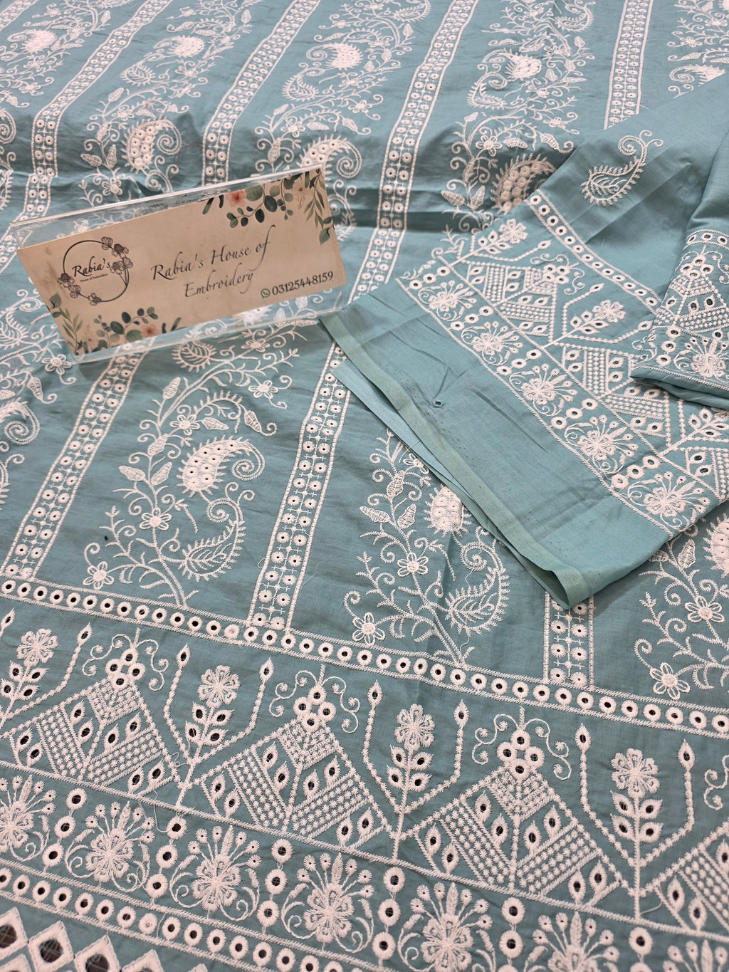 Lawn 4pc with chiffon duppatta