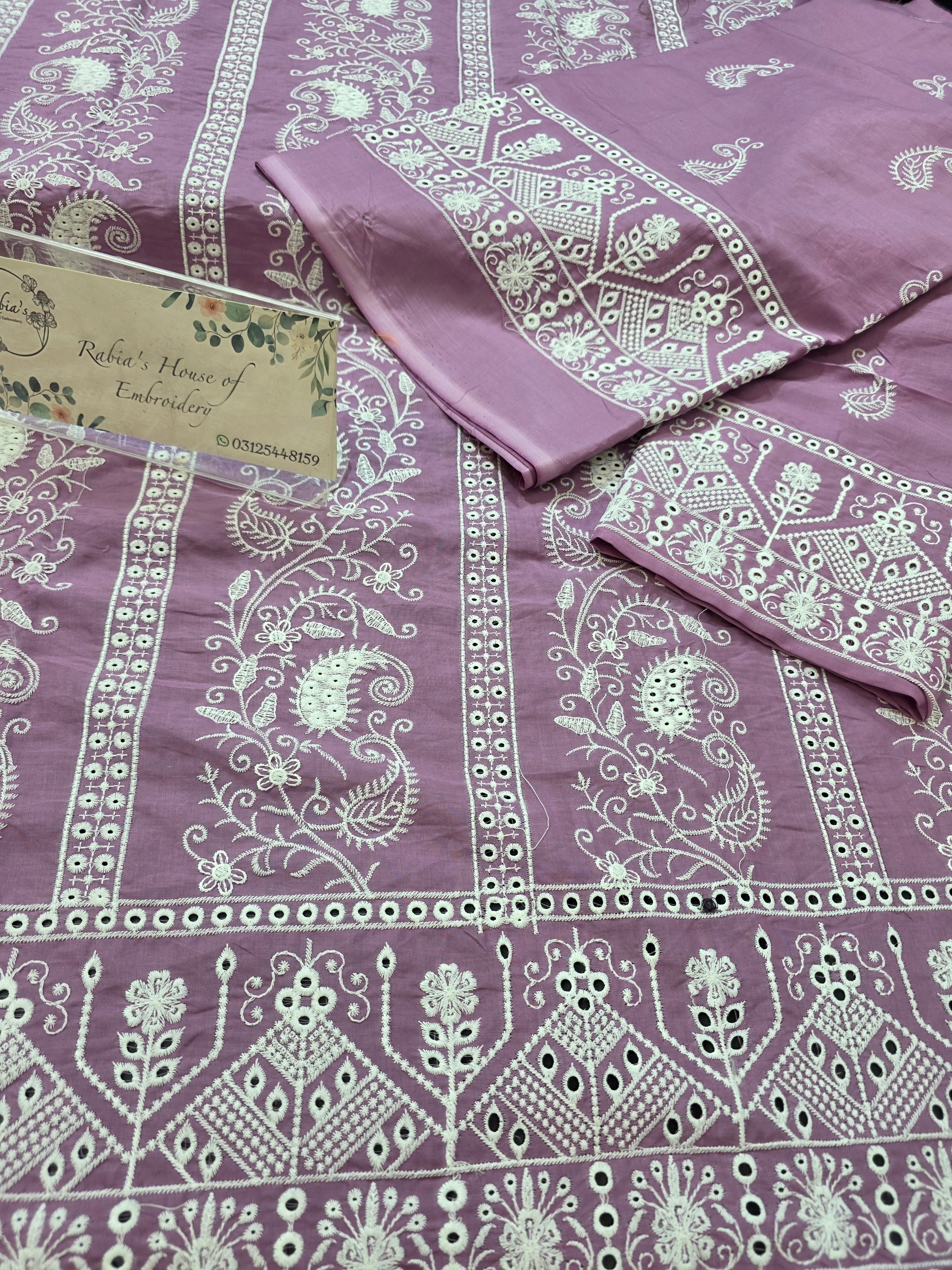 Lawn 4pc with chiffon duppatta
