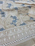 Lawn 4pc with chiffon duppatta