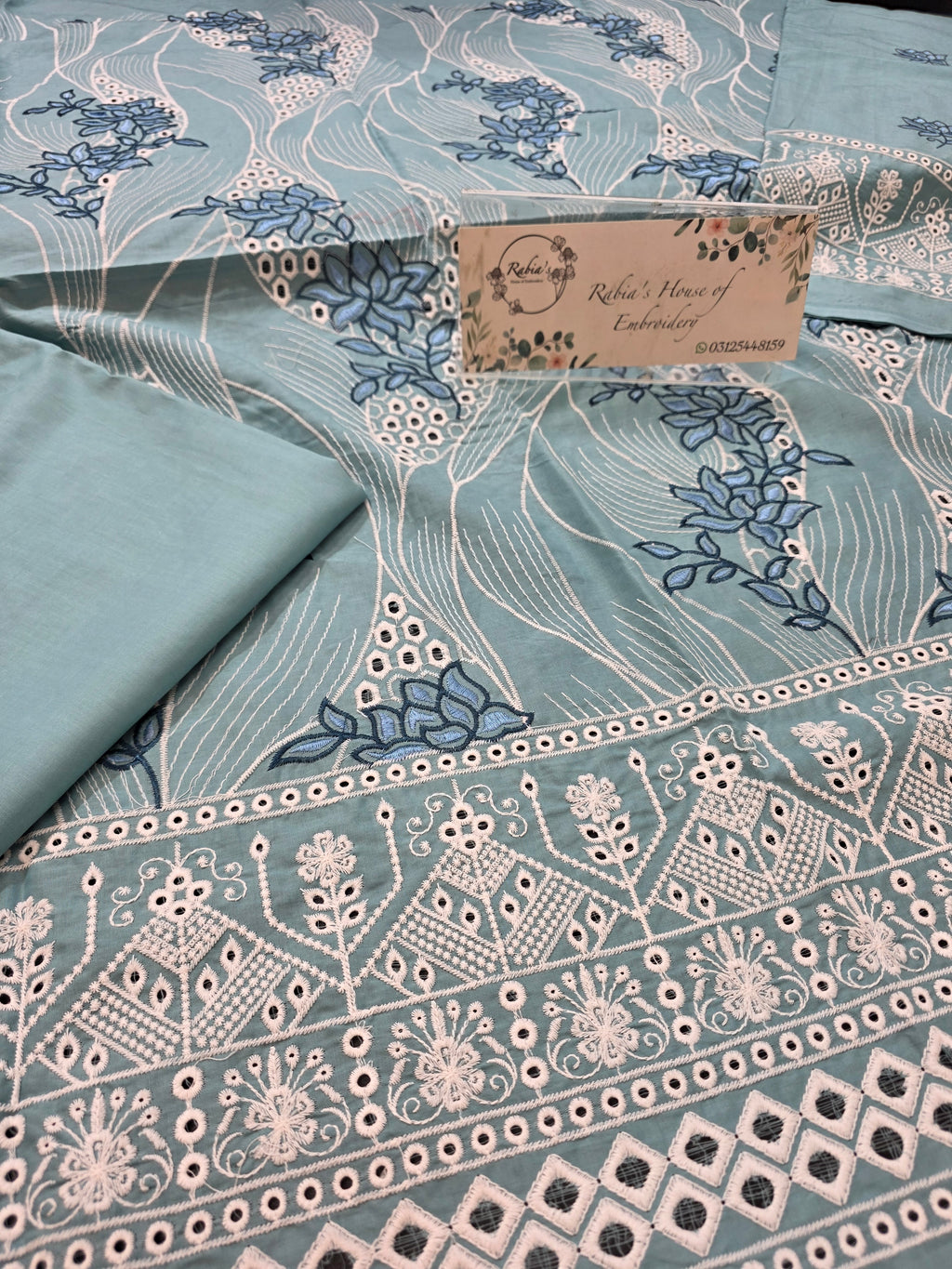 Lawn 4pc with chiffon duppatta