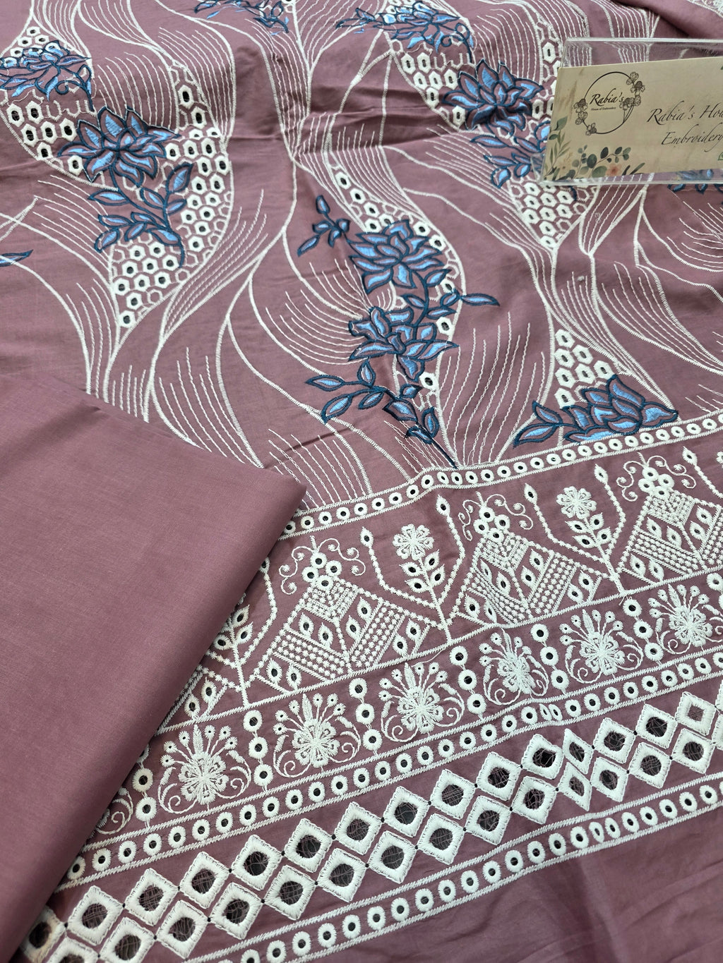 Lawn 4pc with chiffon duppatta