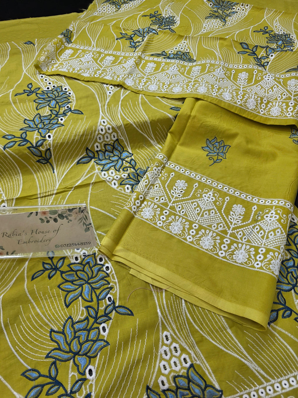 Lawn 4pc with chiffon duppatta