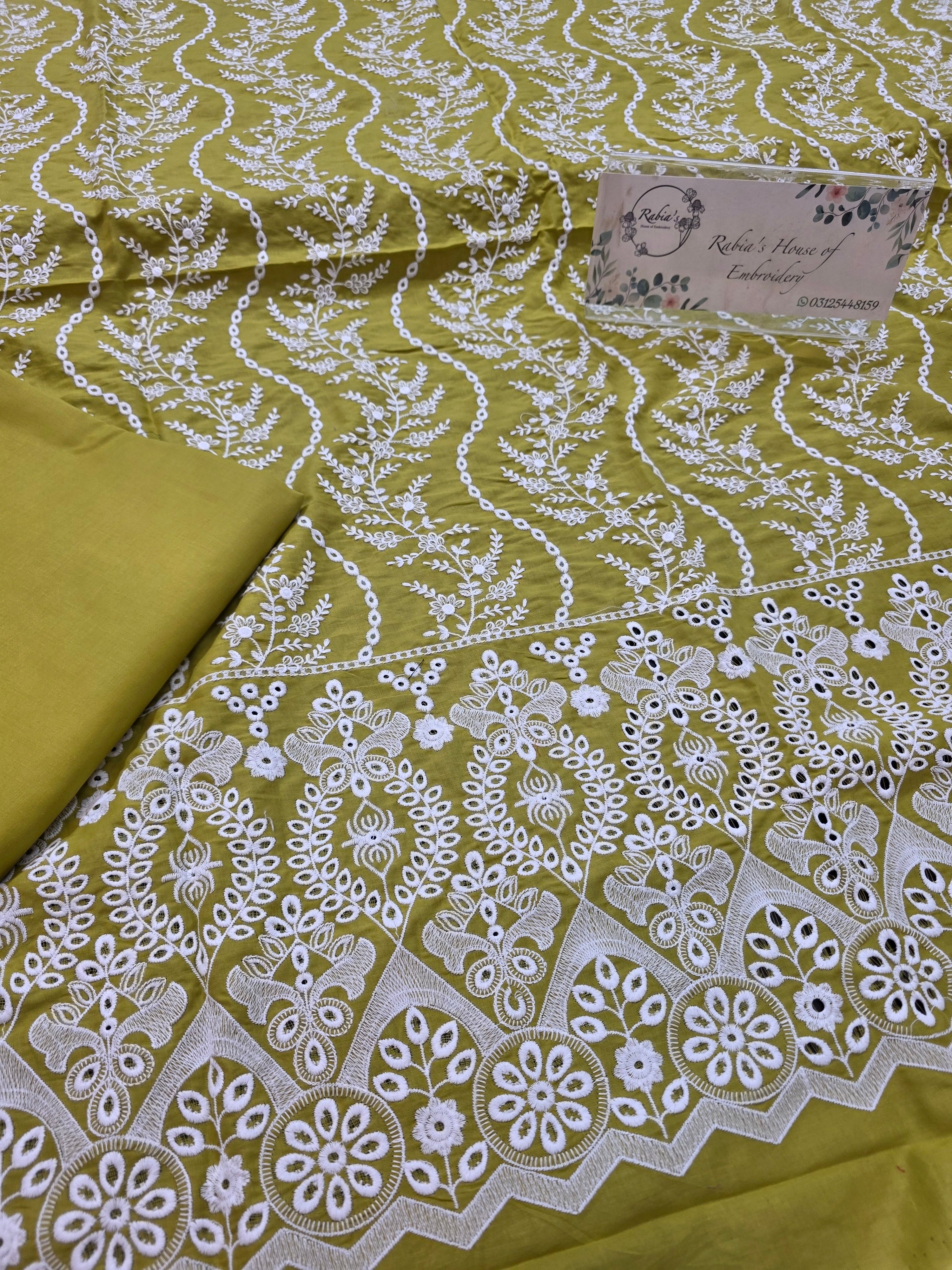 Lawn 4pc with chiffon duppatta