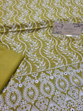 Lawn 4pc with chiffon duppatta