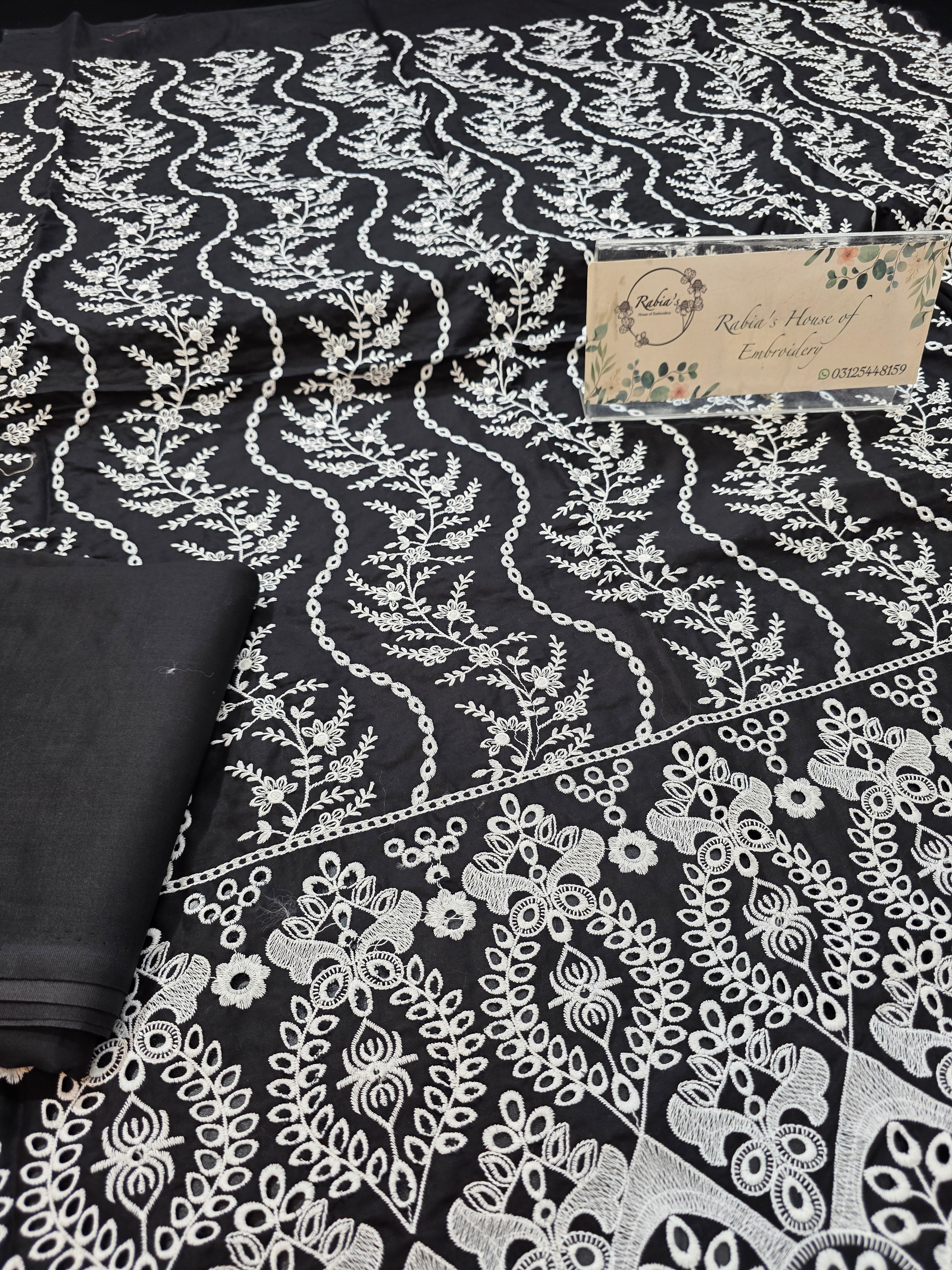 Lawn 4pc with chiffon duppatta