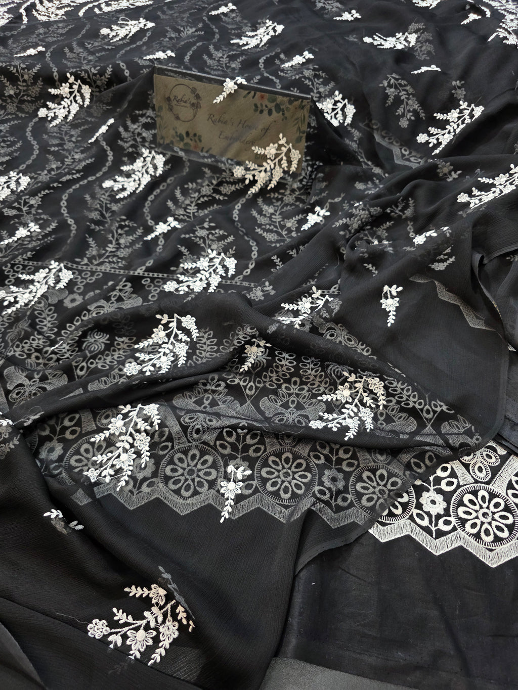 Lawn 4pc with chiffon duppatta