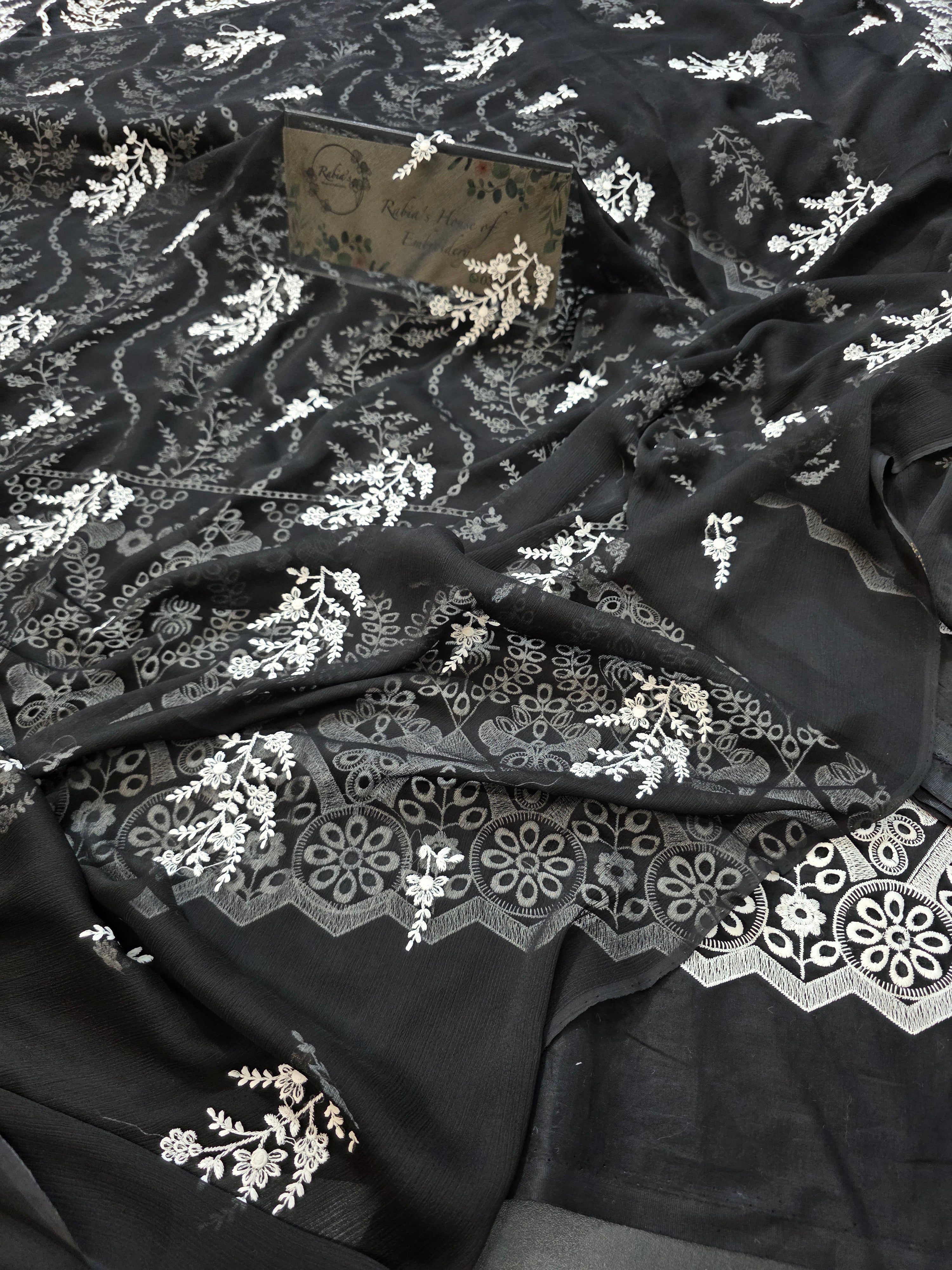 Lawn 4pc with chiffon duppatta