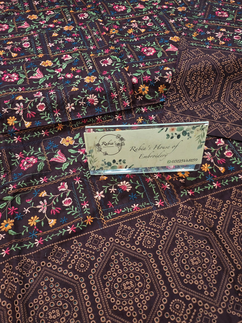 Lawn 4pc with chiffon duppatta