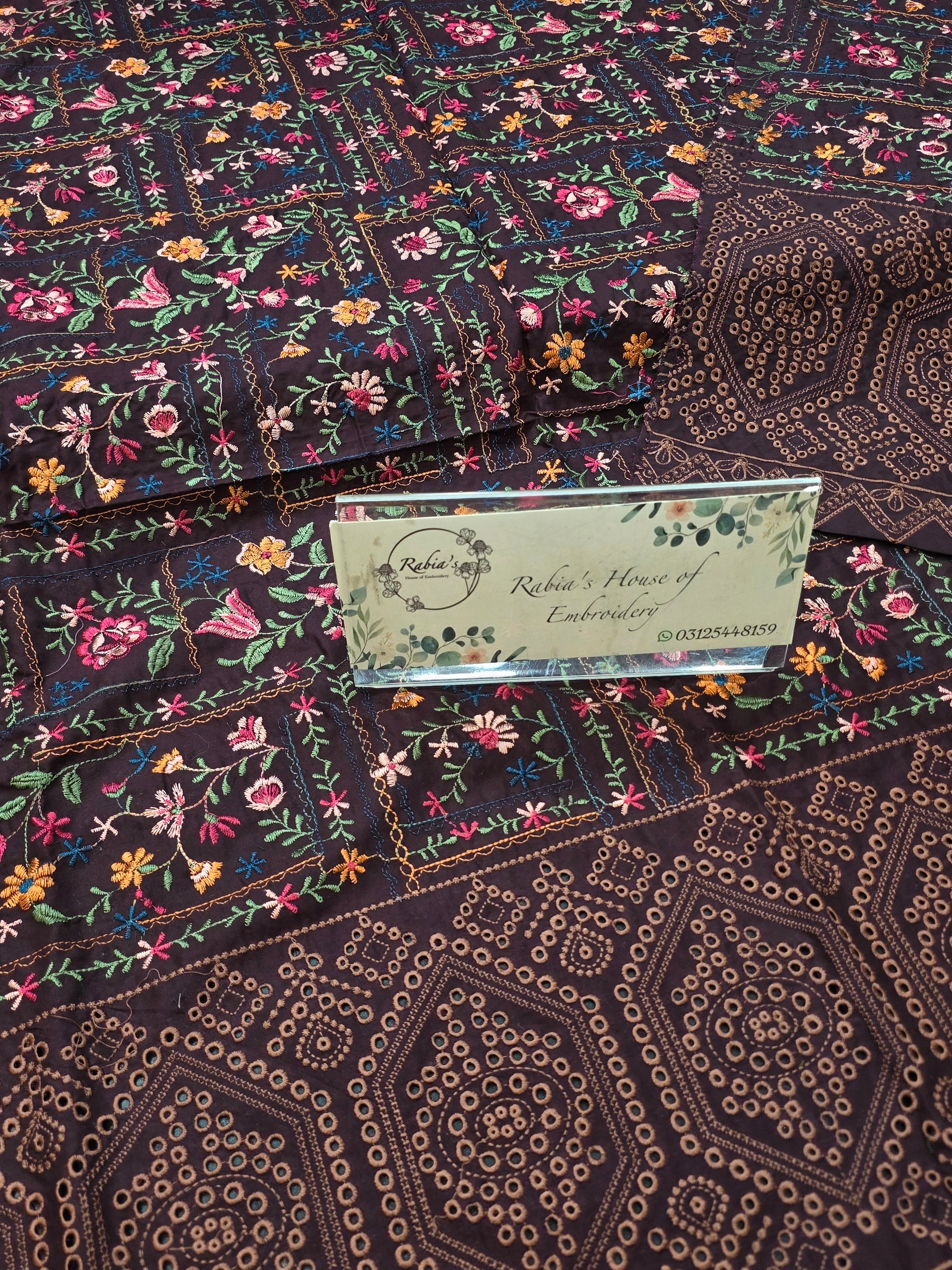 Lawn 4pc with chiffon duppatta