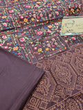 Lawn 4pc with chiffon duppatta