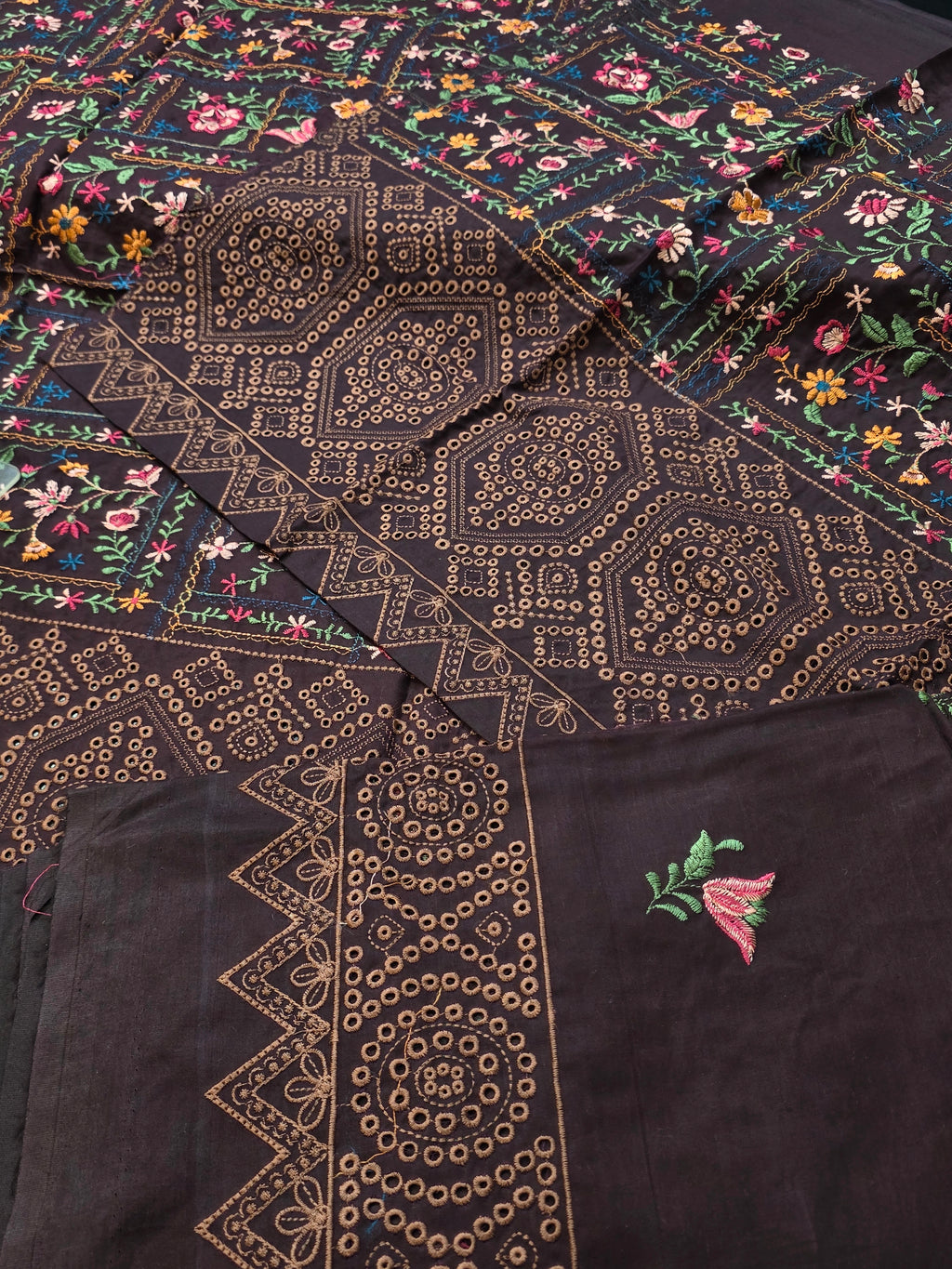 Lawn 4pc with chiffon duppatta