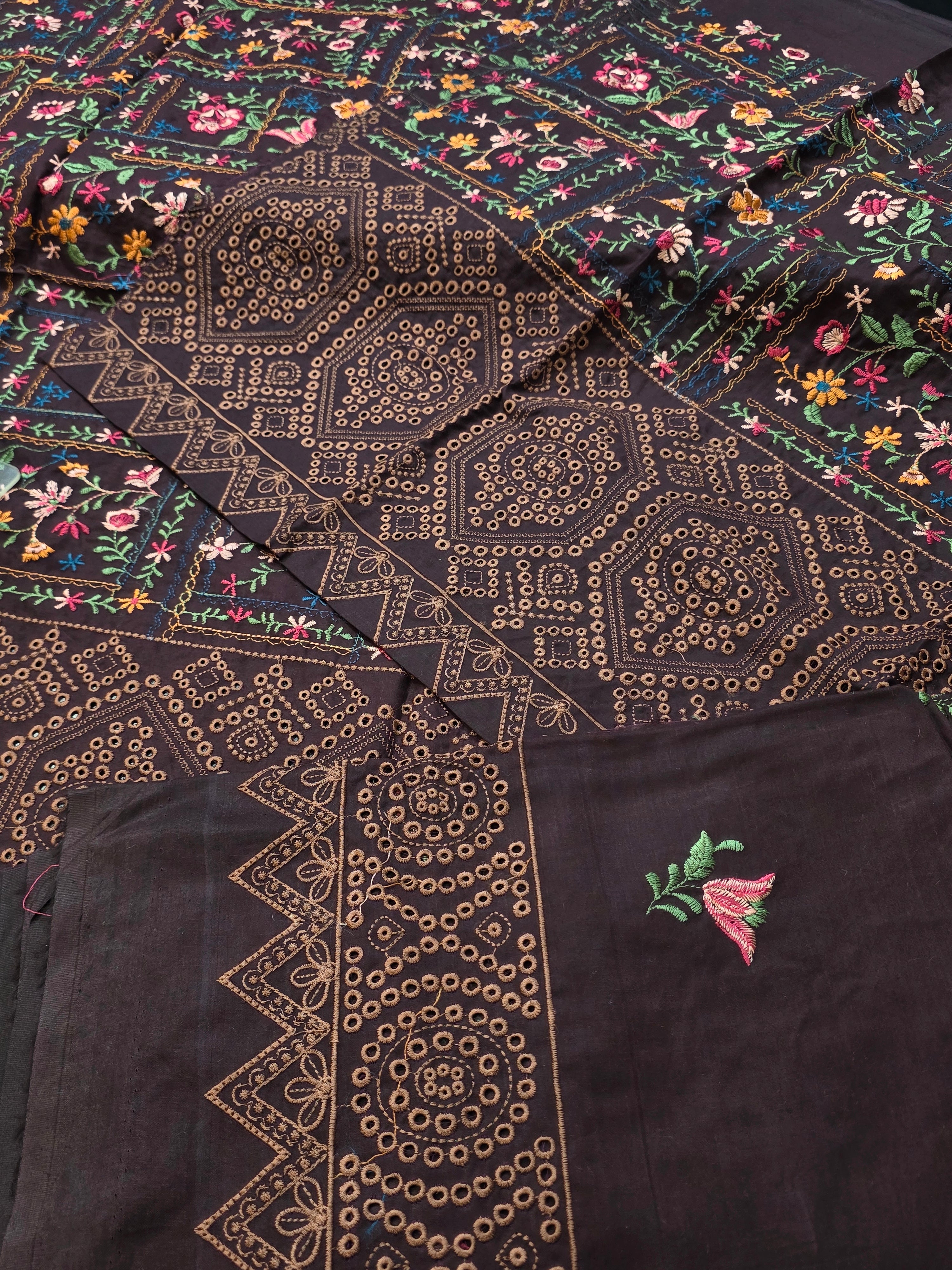 Lawn 4pc with chiffon duppatta