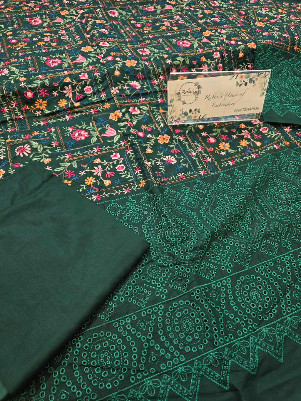 Lawn 4pc with chiffon duppatta