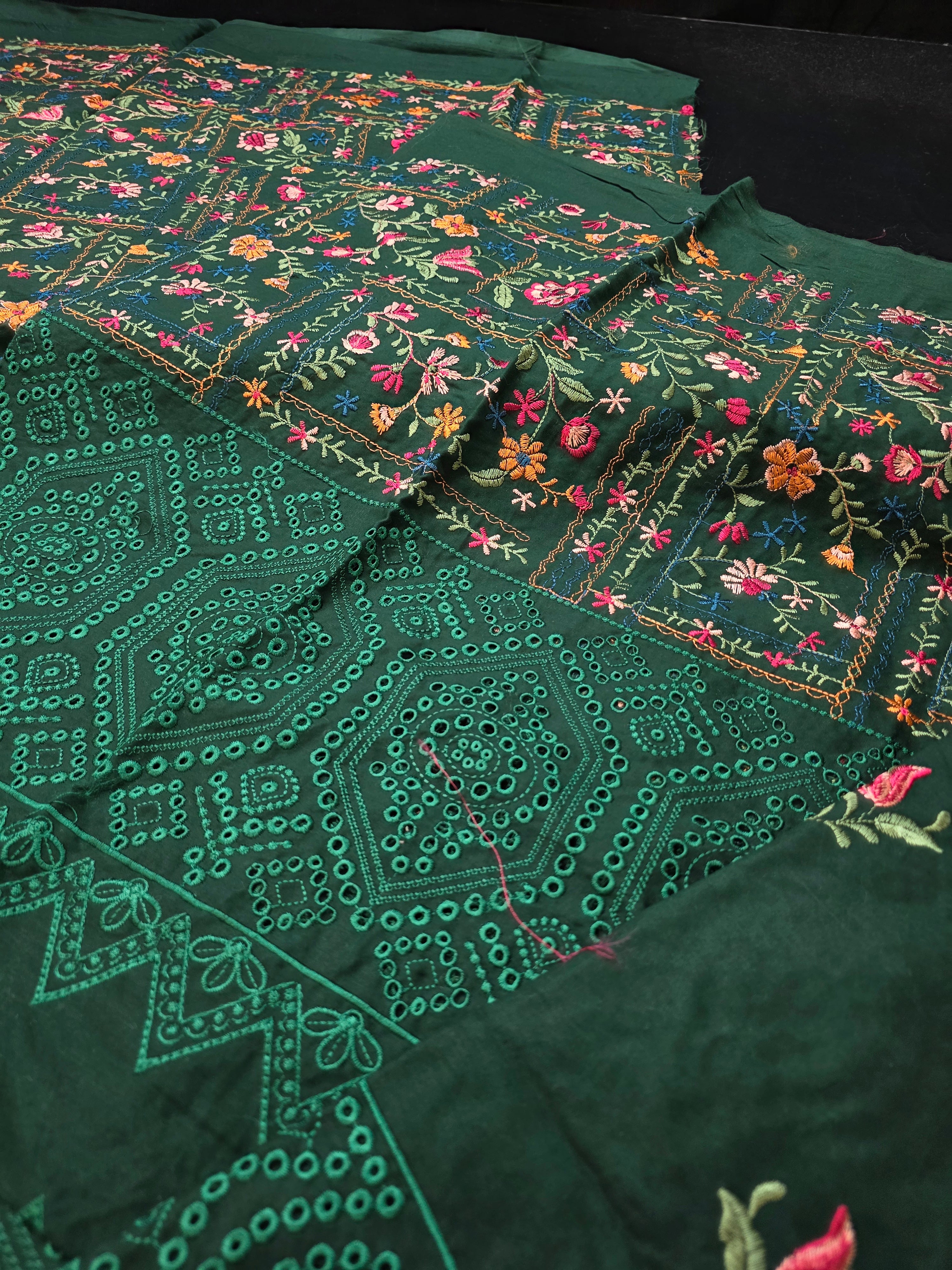 Lawn 4pc with chiffon duppatta