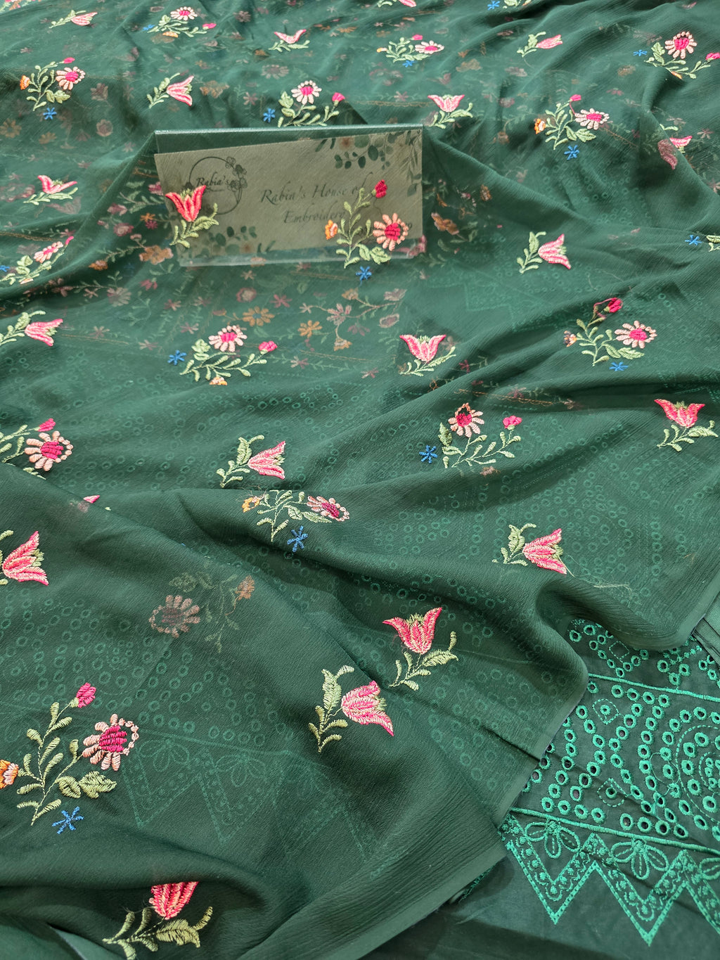 Lawn 4pc with chiffon duppatta