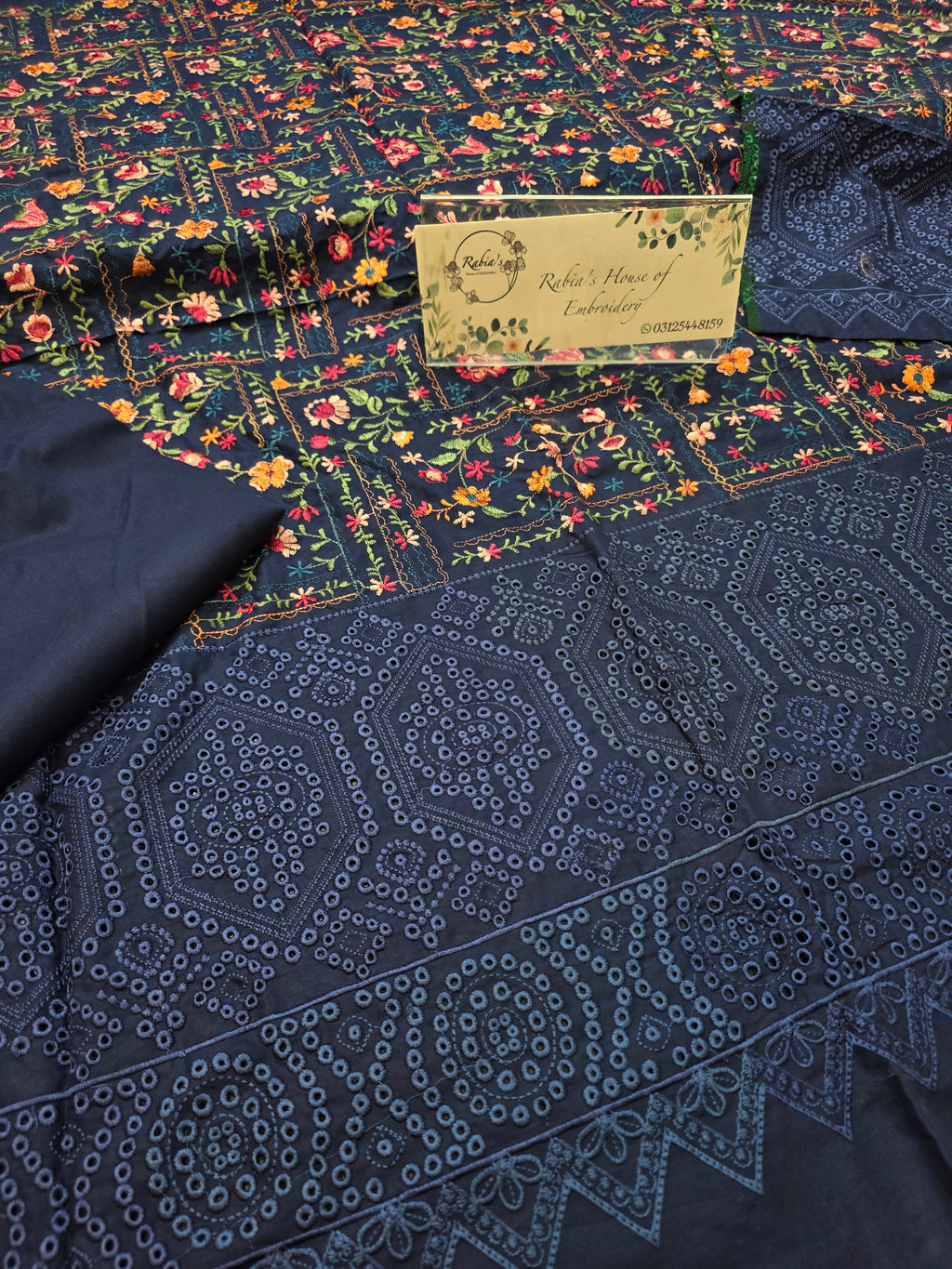 Lawn 4pc with chiffon duppatta