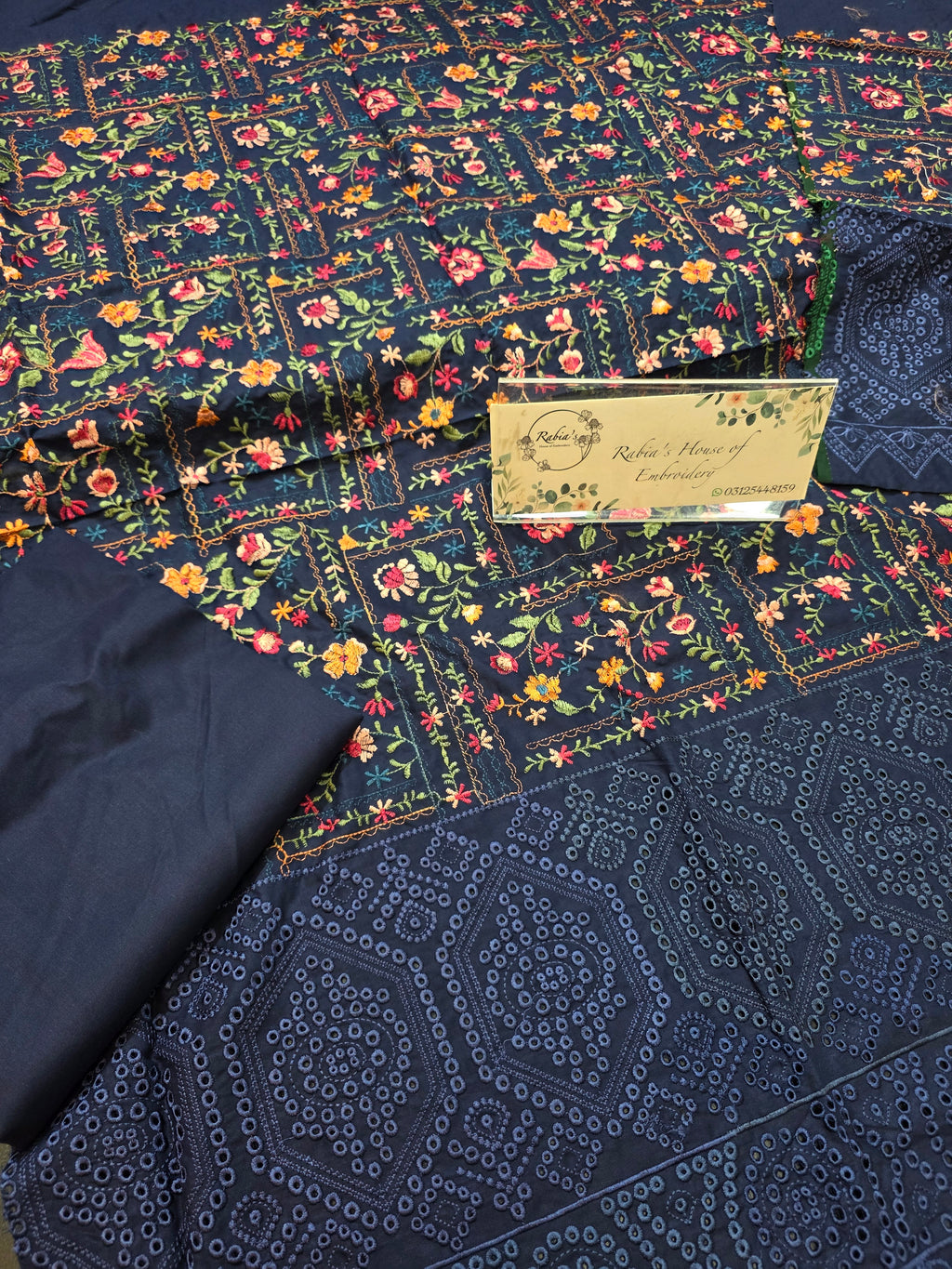 Lawn 4pc with chiffon duppatta