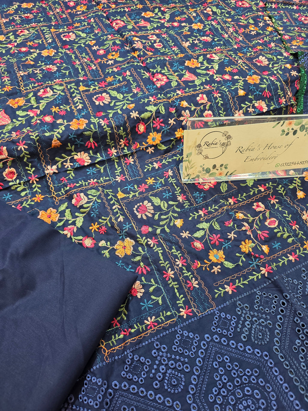 Lawn 4pc with chiffon duppatta
