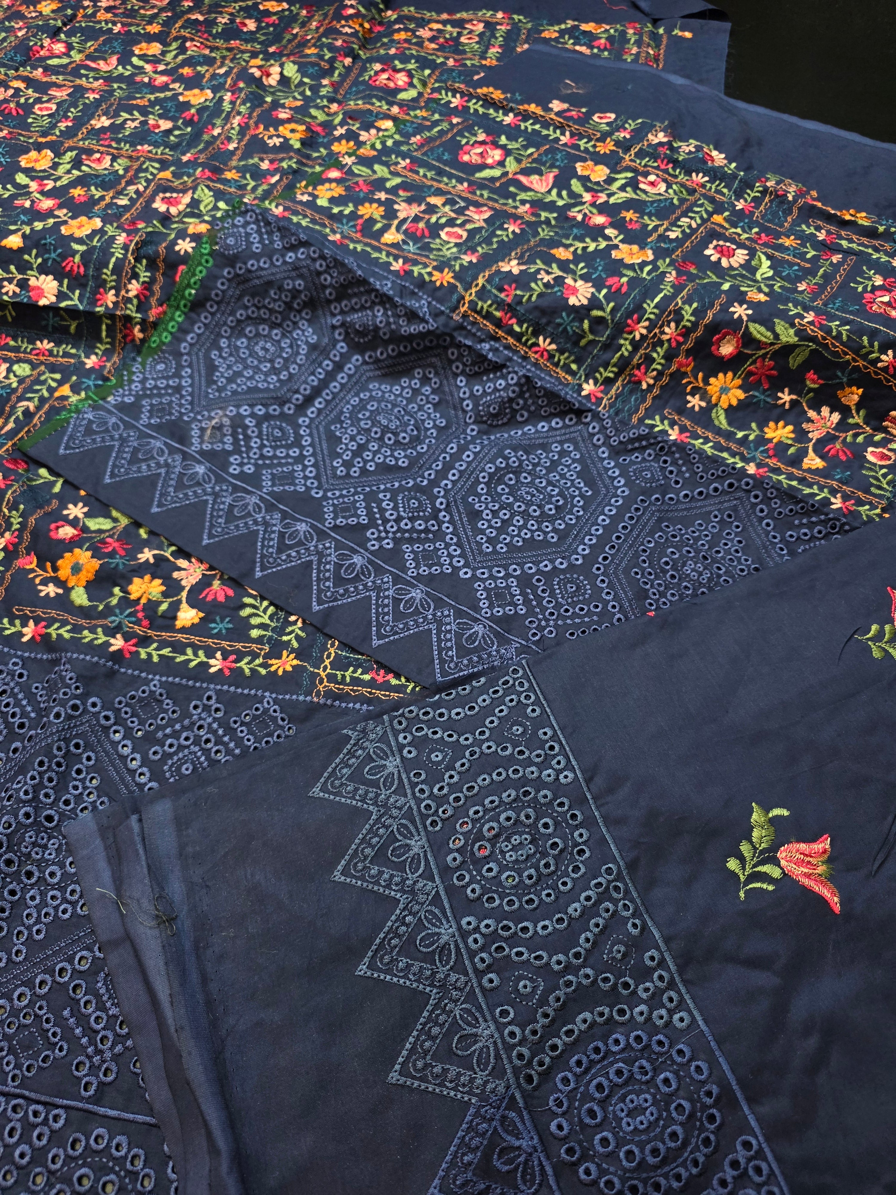 Lawn 4pc with chiffon duppatta