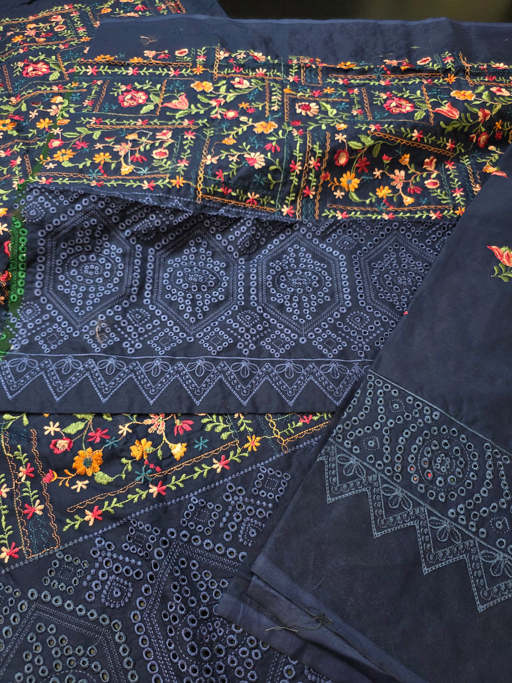Lawn 4pc with chiffon duppatta