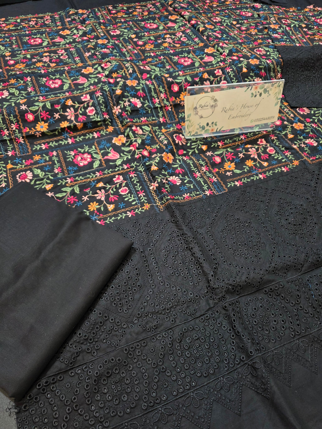 Lawn 4pc with chiffon duppatta