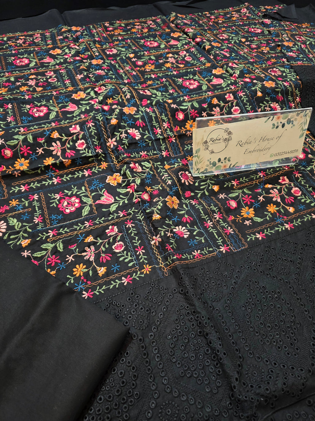 Lawn 4pc with chiffon duppatta