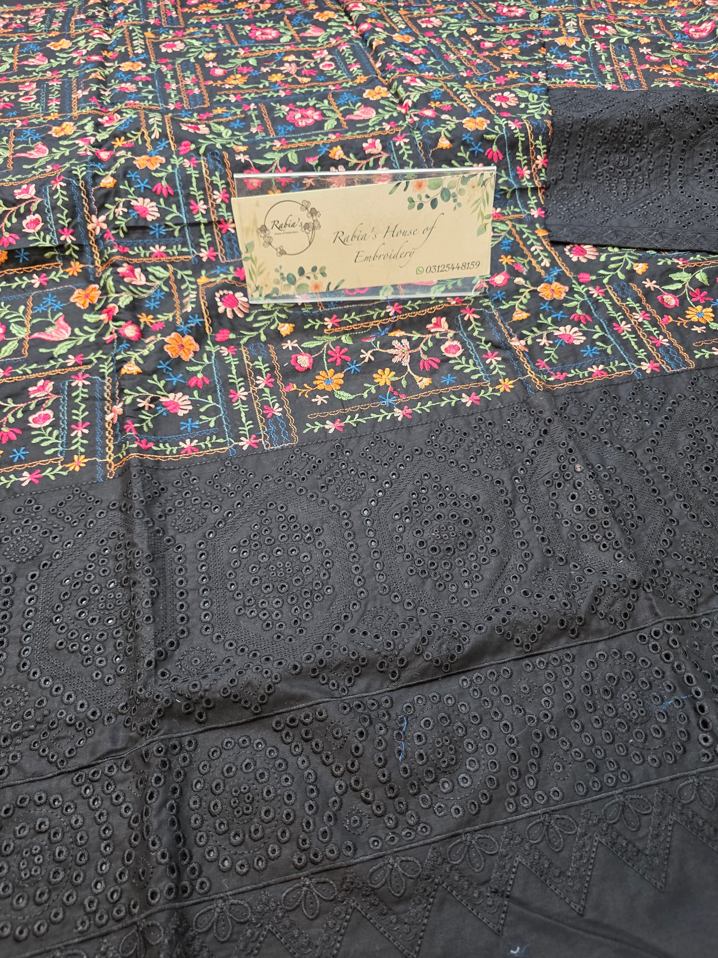 Lawn 4pc with chiffon duppatta